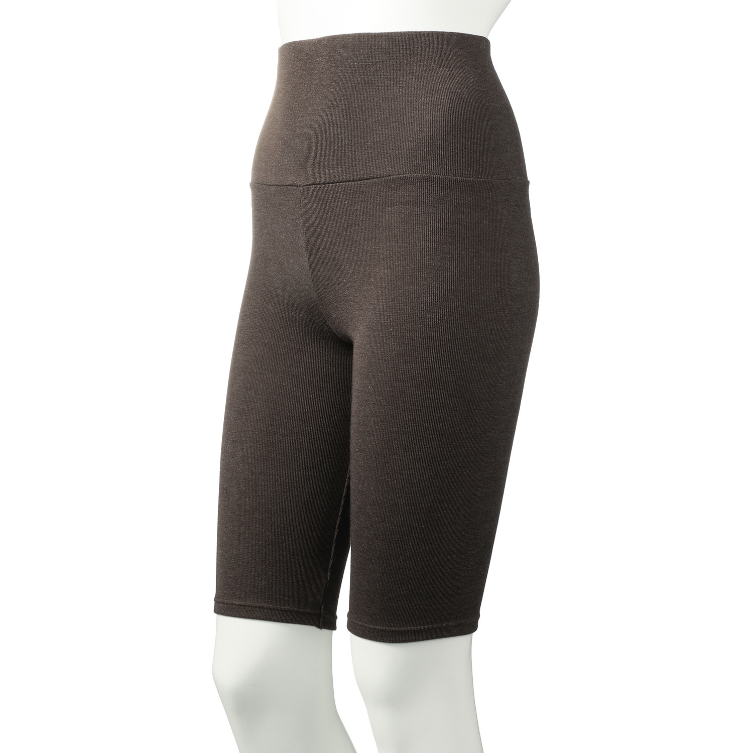 着まわし７デイズ ＜日本製＞ 吸湿発熱 腹巻付五分丈レギンス 同色２枚セット