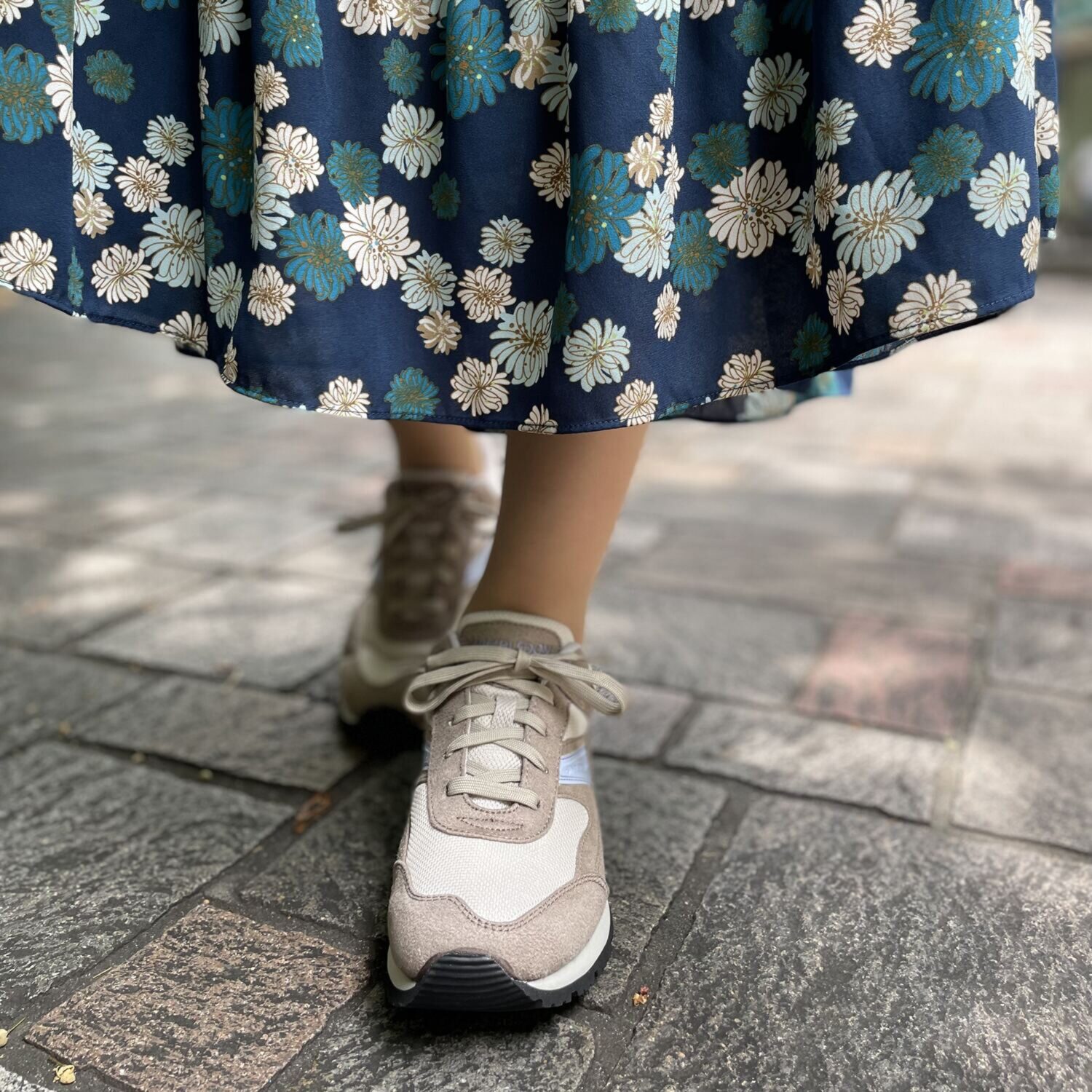 ウィンブルドン レースアップスニーカー