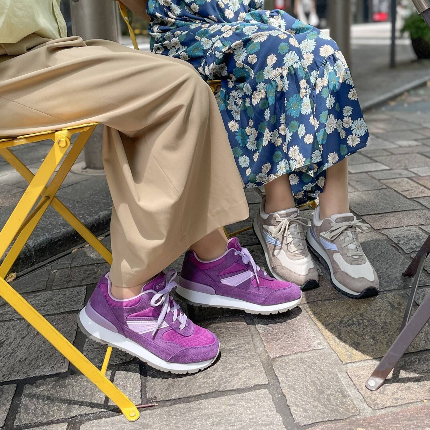 ウィンブルドン レースアップスニーカー