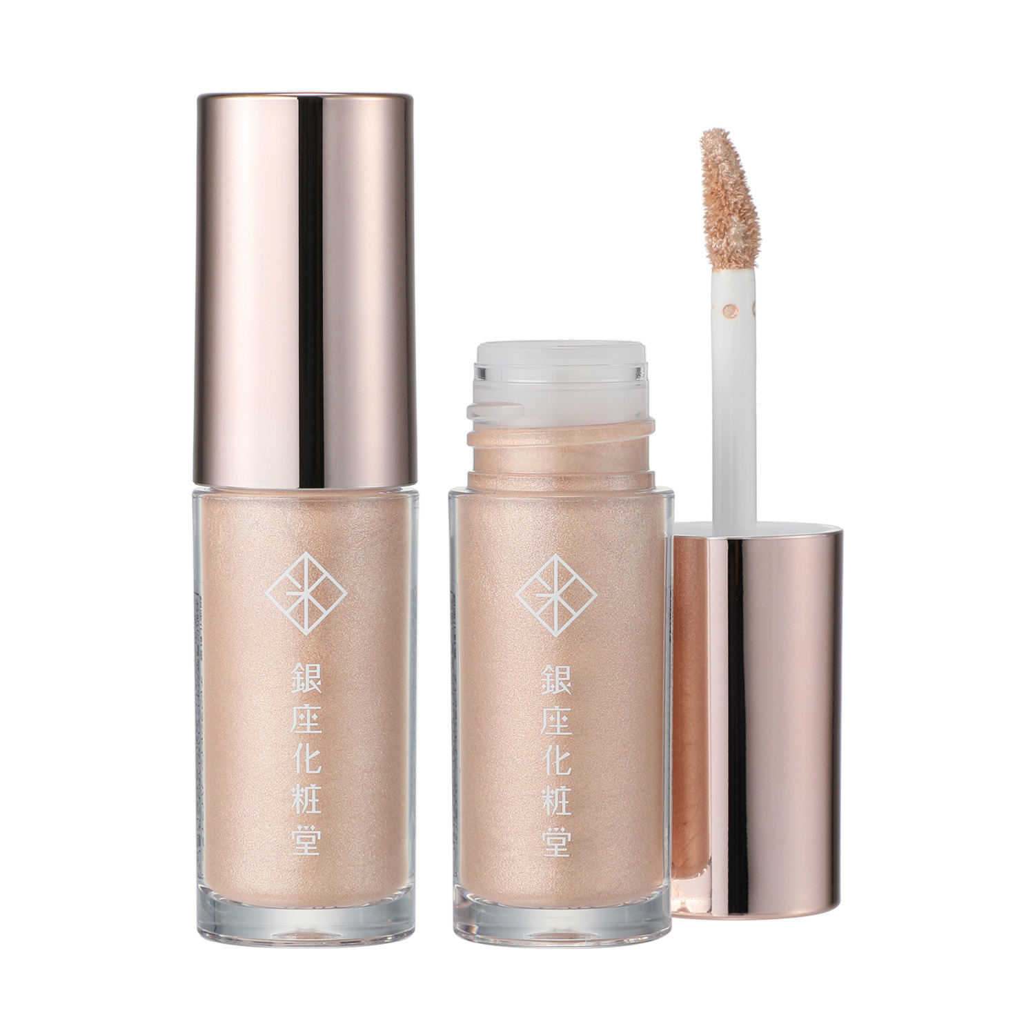 銀座化粧堂 光をコントロールして メイク効果で 立体感＆若見え顔を演出 チャクラシャイン ハイライター　ｎ ２本セット