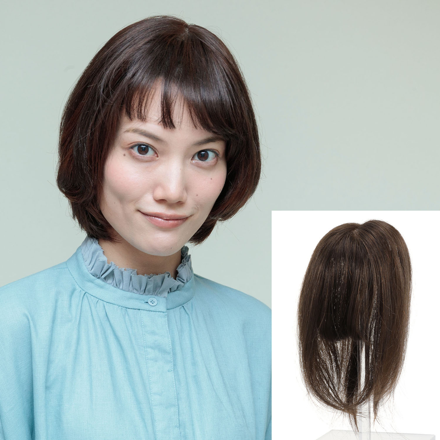 ギンカウィンカ ドレスドヘアー ショートスタイル前髪あり トリプルピン付