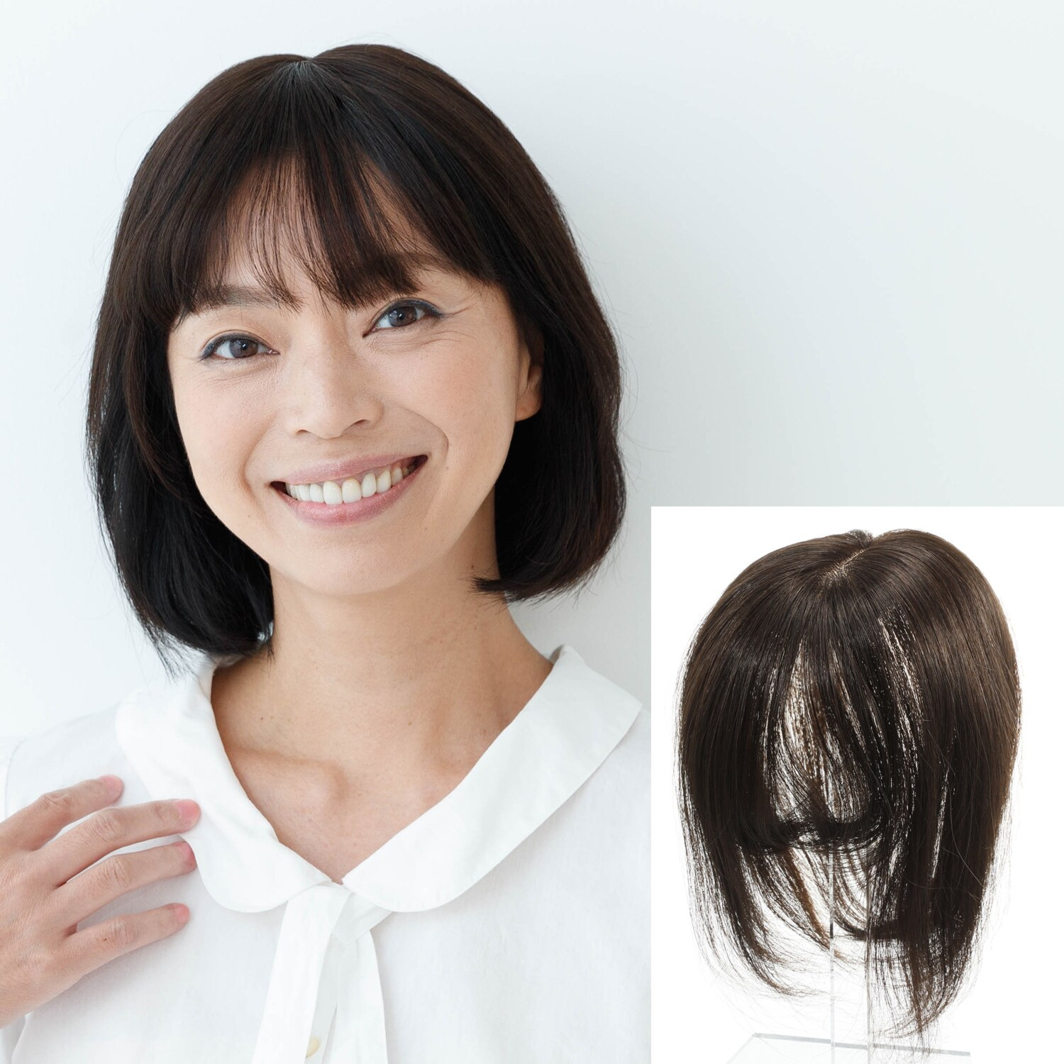 ギンカウィンカ ドレスドヘアー ショートスタイル前髪あり トリプルピン付