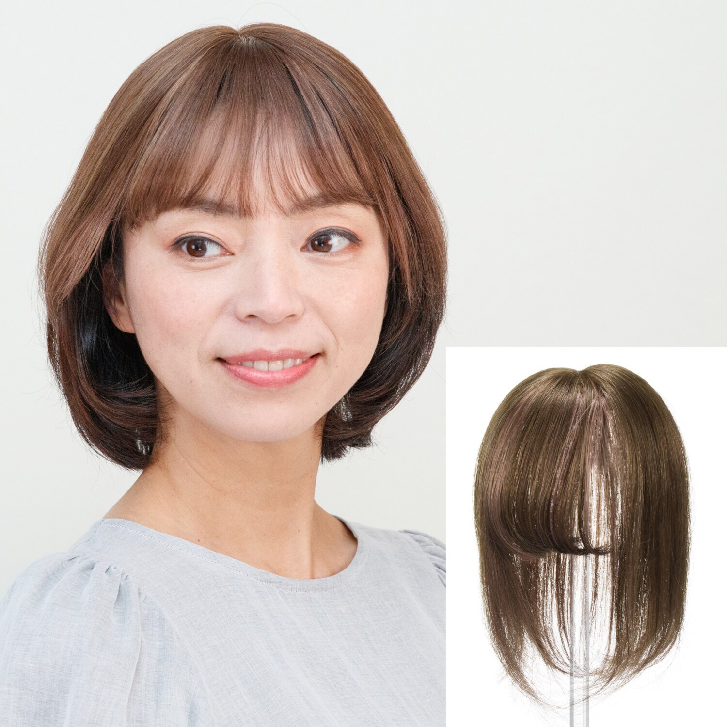 ギンカウィンカ ドレスドヘアー ショートスタイル前髪あり トリプルピン付