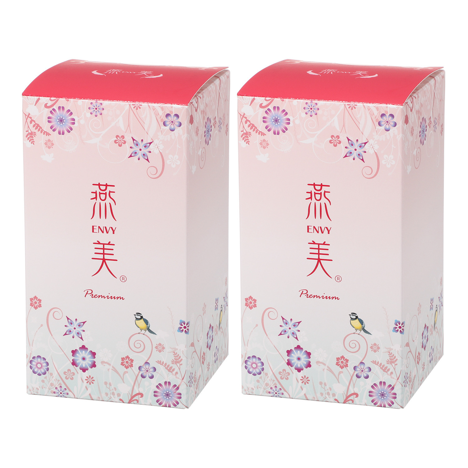 ハリのある毎日へ！ Ｗの燕の巣由来原料配合 “燕美プレミアム” ２箱セット