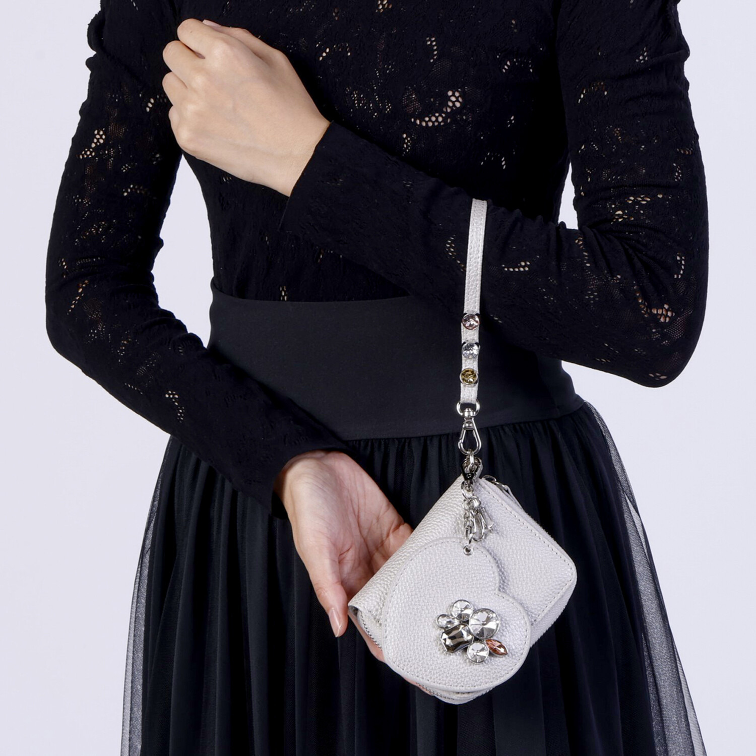 メイドバイスターズ ビジューモティーフ付き 多機能ミラーチャーム