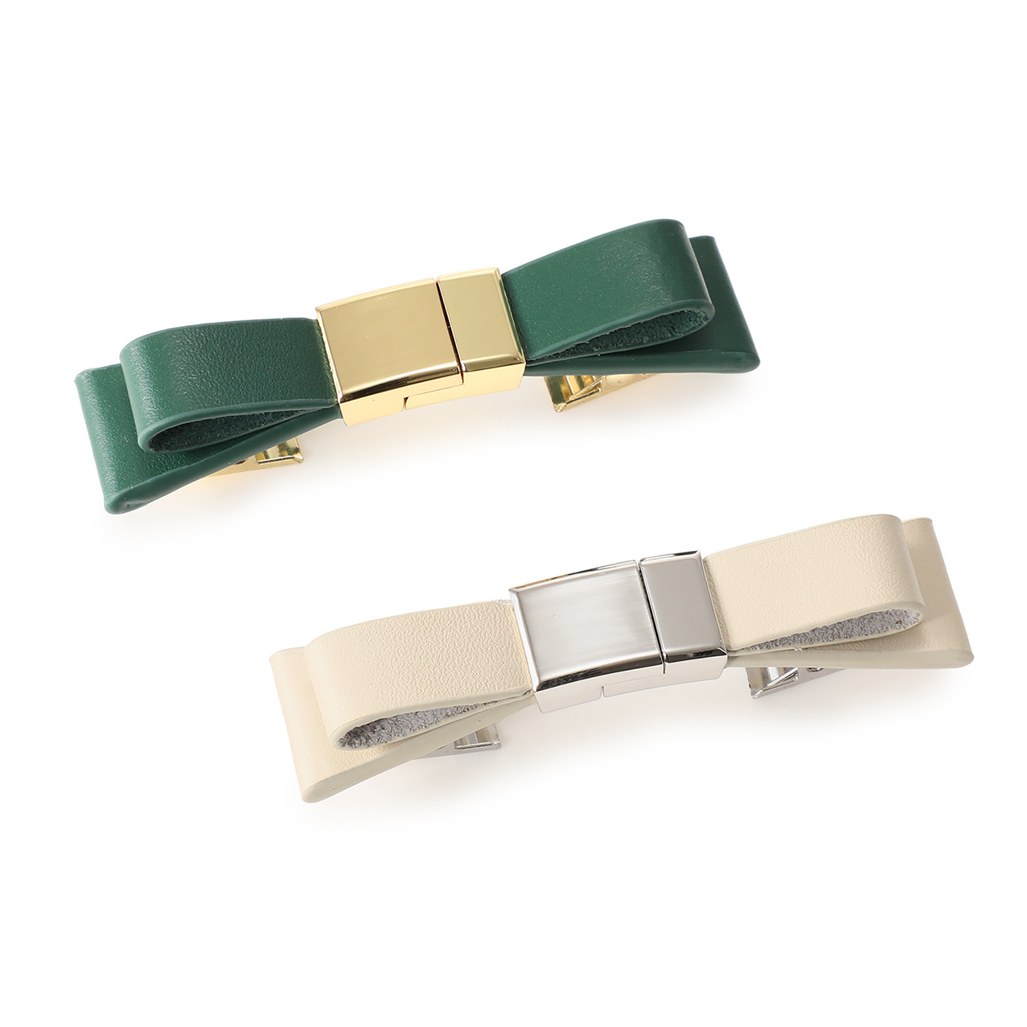 リジェップ ずれ落ちを防止して おしゃれにアレンジ！ ストールクリップ プレミアム リボン２色セット