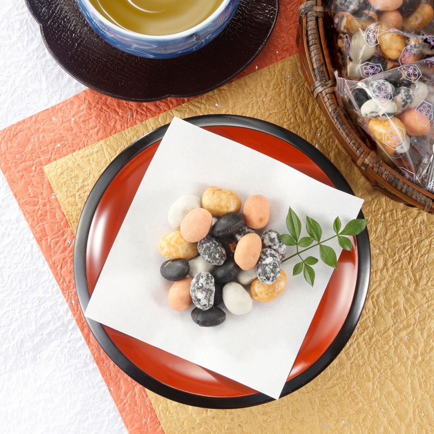 北海道産黒大豆の 味付け豆５種