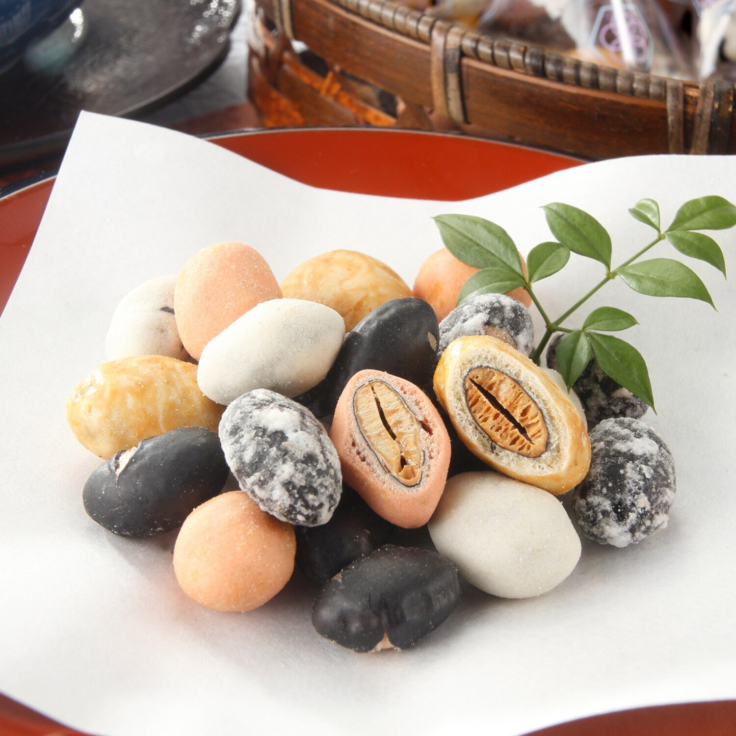 北海道産黒大豆の 味付け豆５種