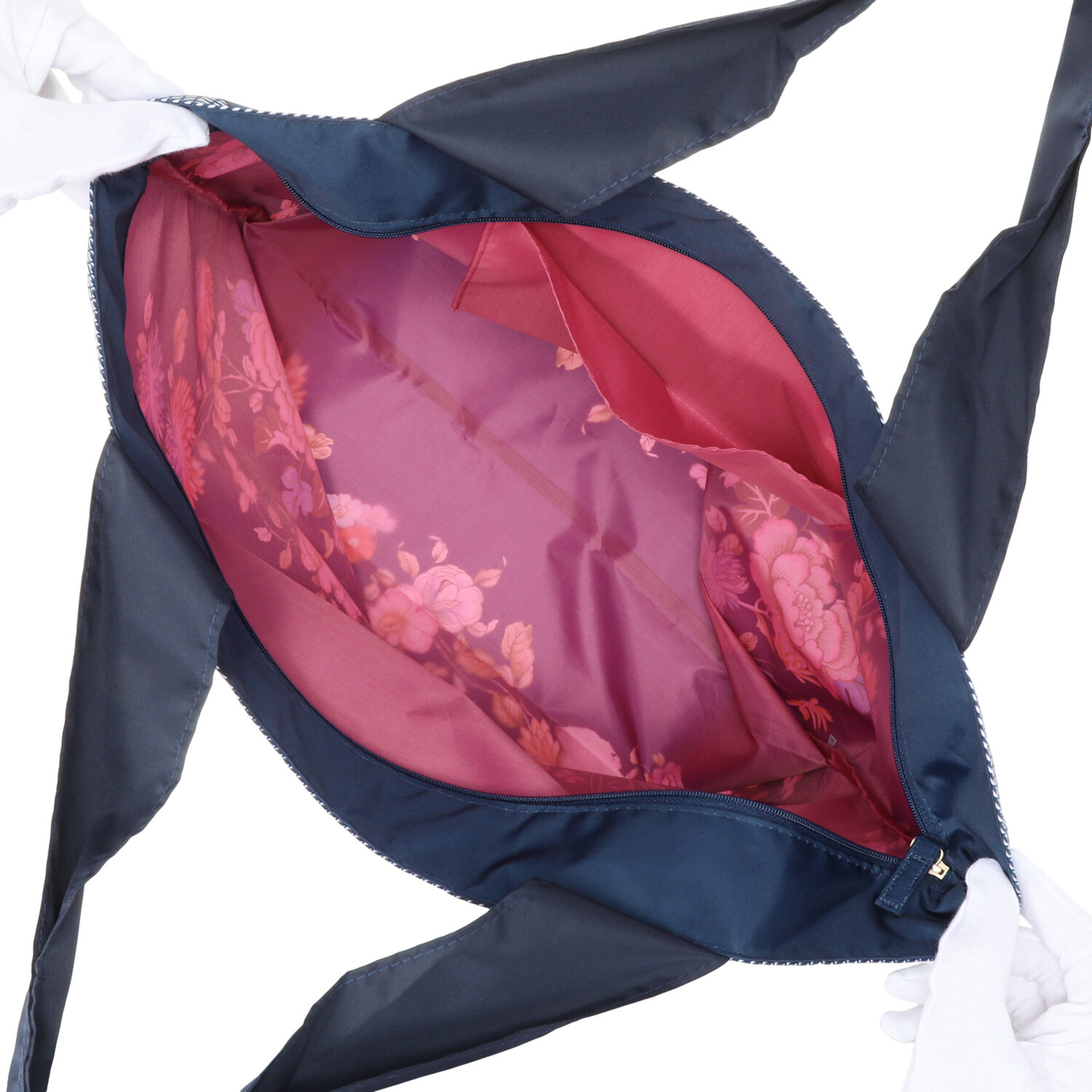 ウェッジウッド はっ水　ポケッタブル 大型マイバッグ＆ポーチ