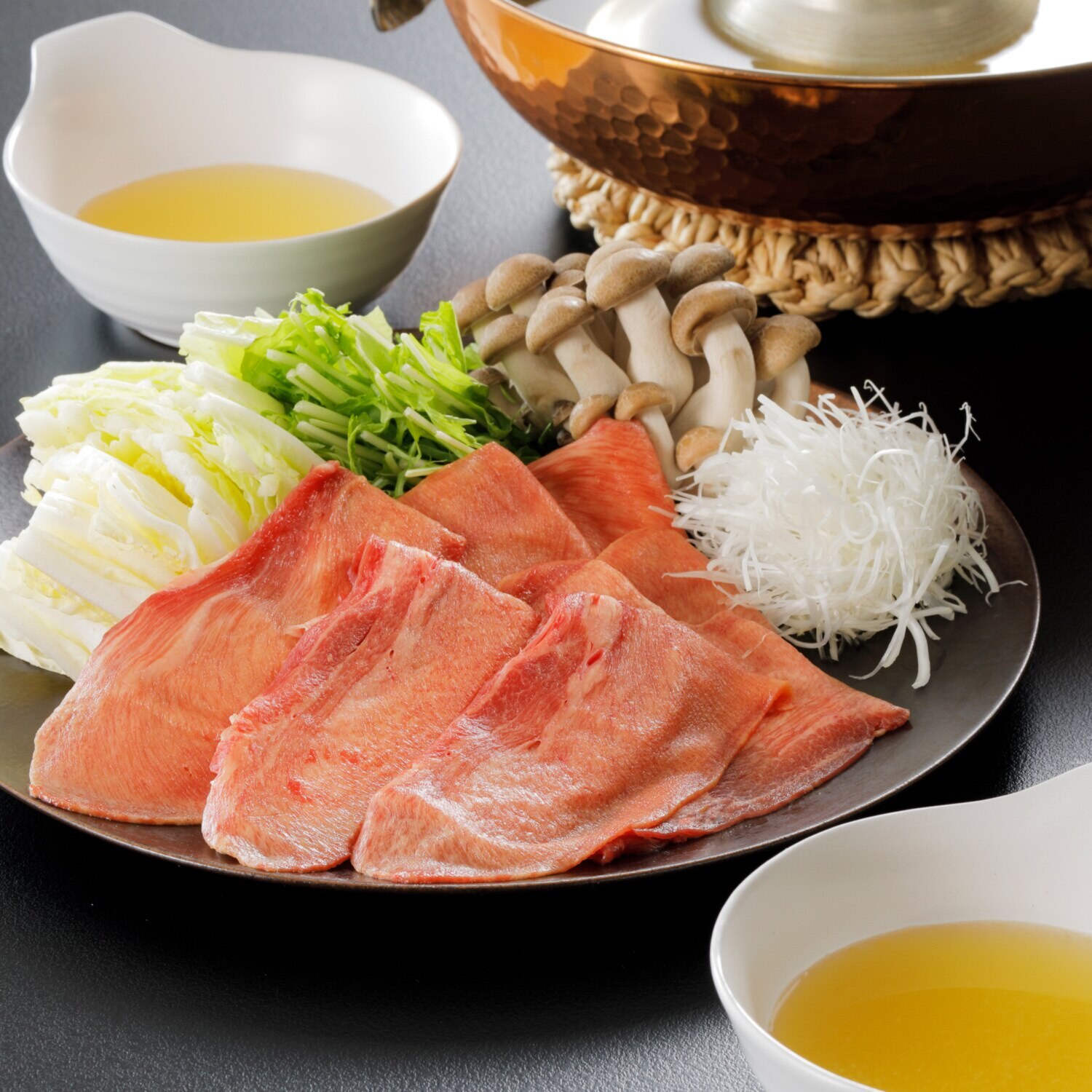 お肉屋さんの まるごと牛たん（薄切り） ＜柚子塩ポン酢付き＞