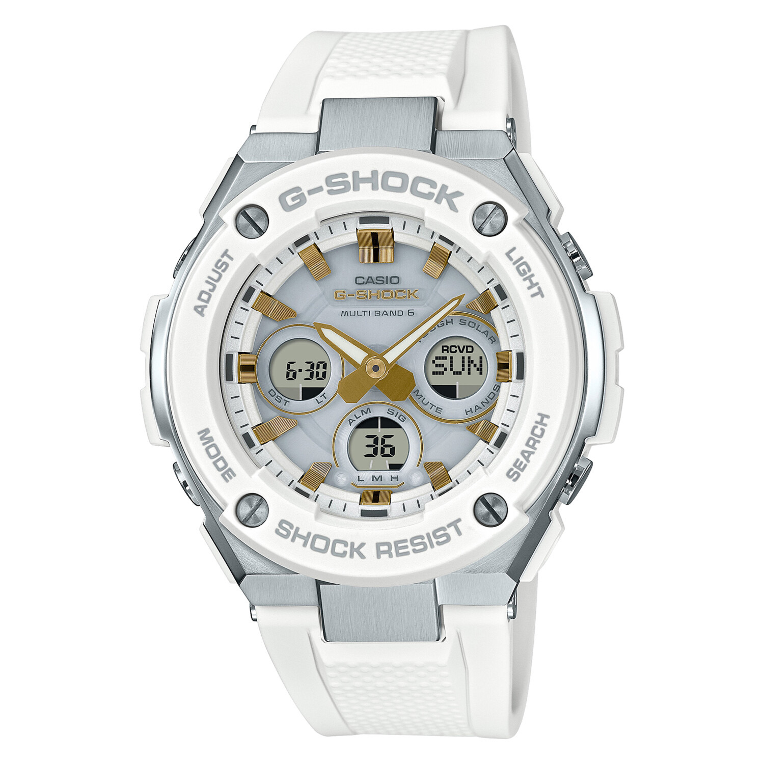 カシオ Ｇ−ＳＨＯＣＫ 電波ソーラー腕時計 ＧＳＴ−Ｗ３００