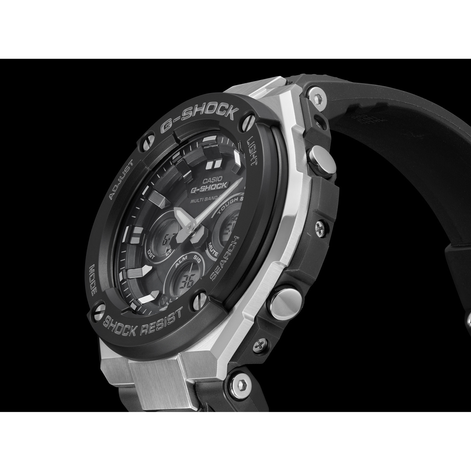 カシオ Ｇ−ＳＨＯＣＫ 電波ソーラー腕時計 ＧＳＴ−Ｗ３００
