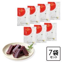 先端研究＆健康成分と 伝統のおいしさ！ ハイブリッドな干し芋 “研究所の発酵干し芋” ７袋セット