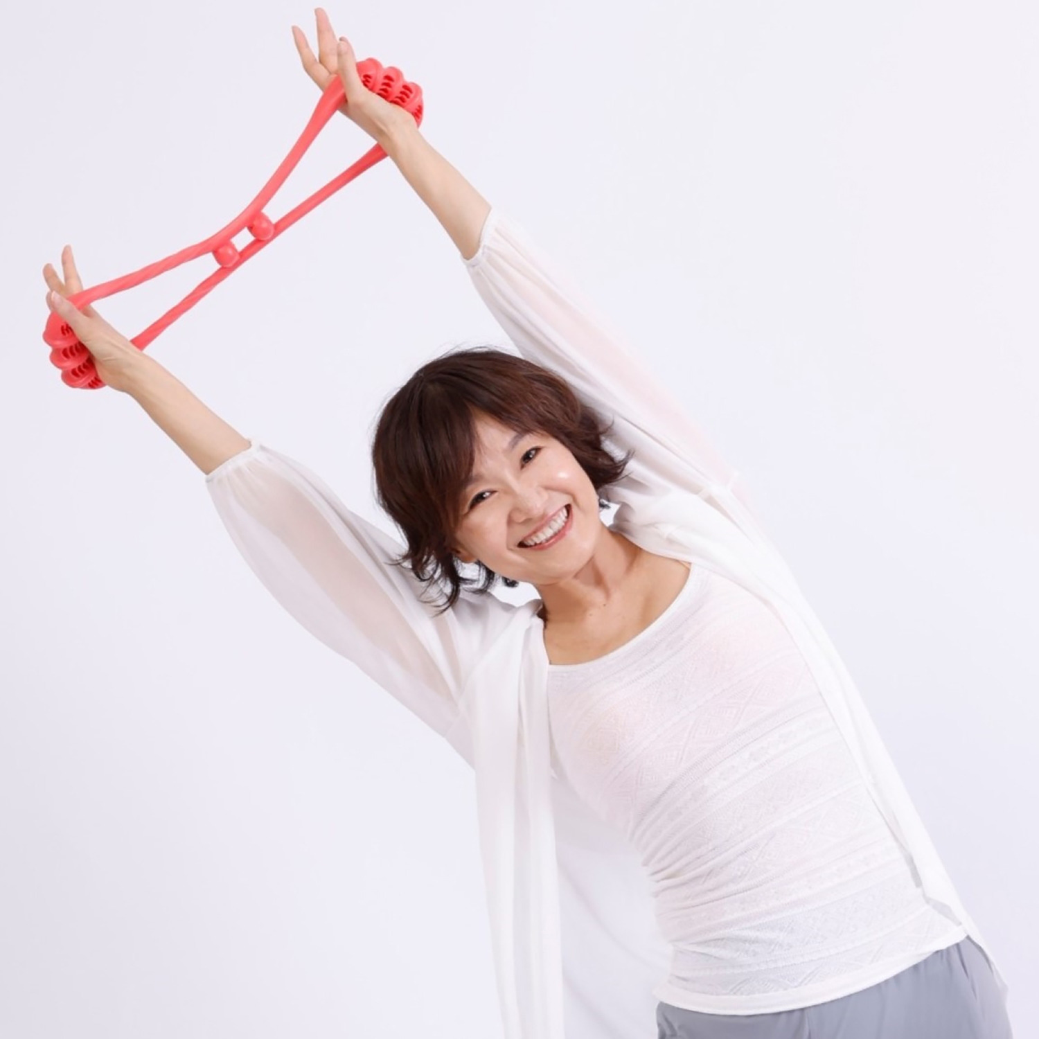 これ一本で手軽に 全身エクササイズ 樫木裕実がたどり着いた 全身健康！万能バンド 