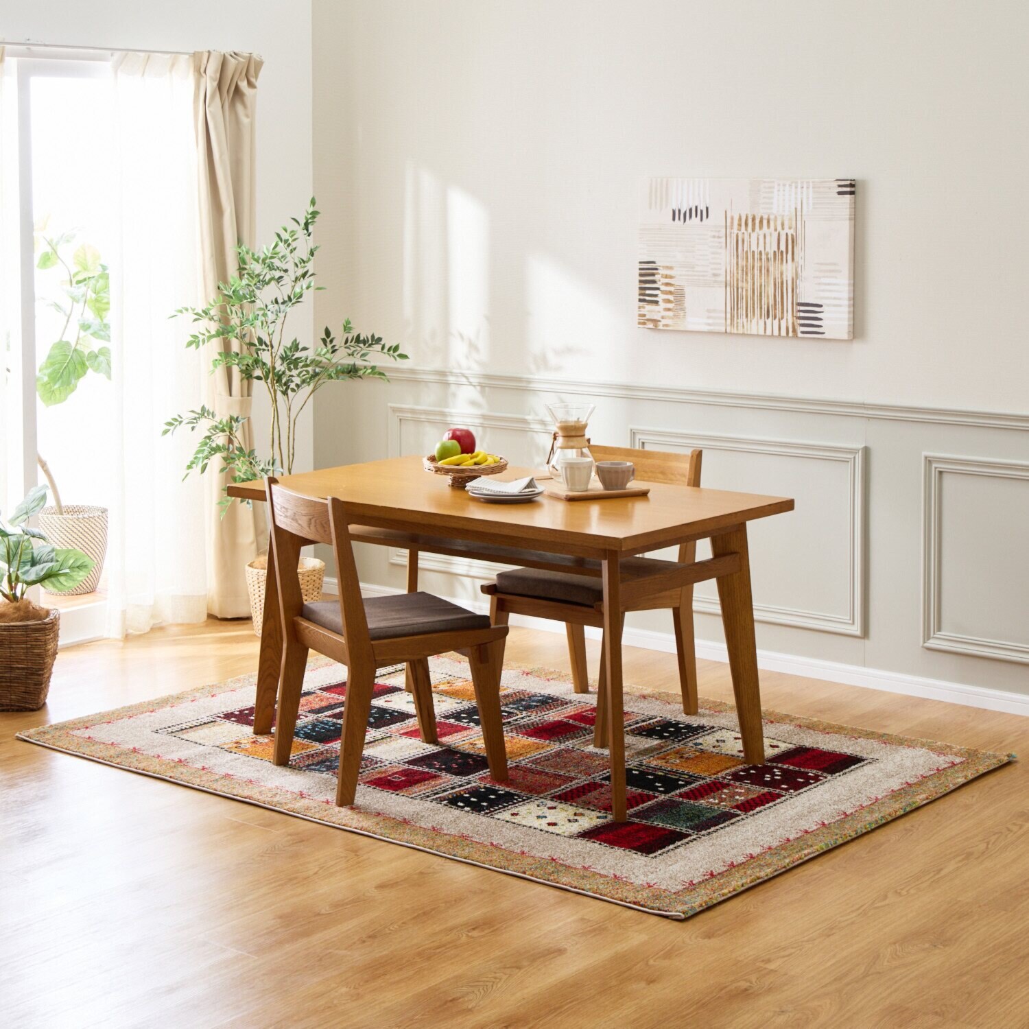 トルコ製 ウィルトン織 ヘシティデザイン カーペット ＜１６０×２３０ｃｍ＞