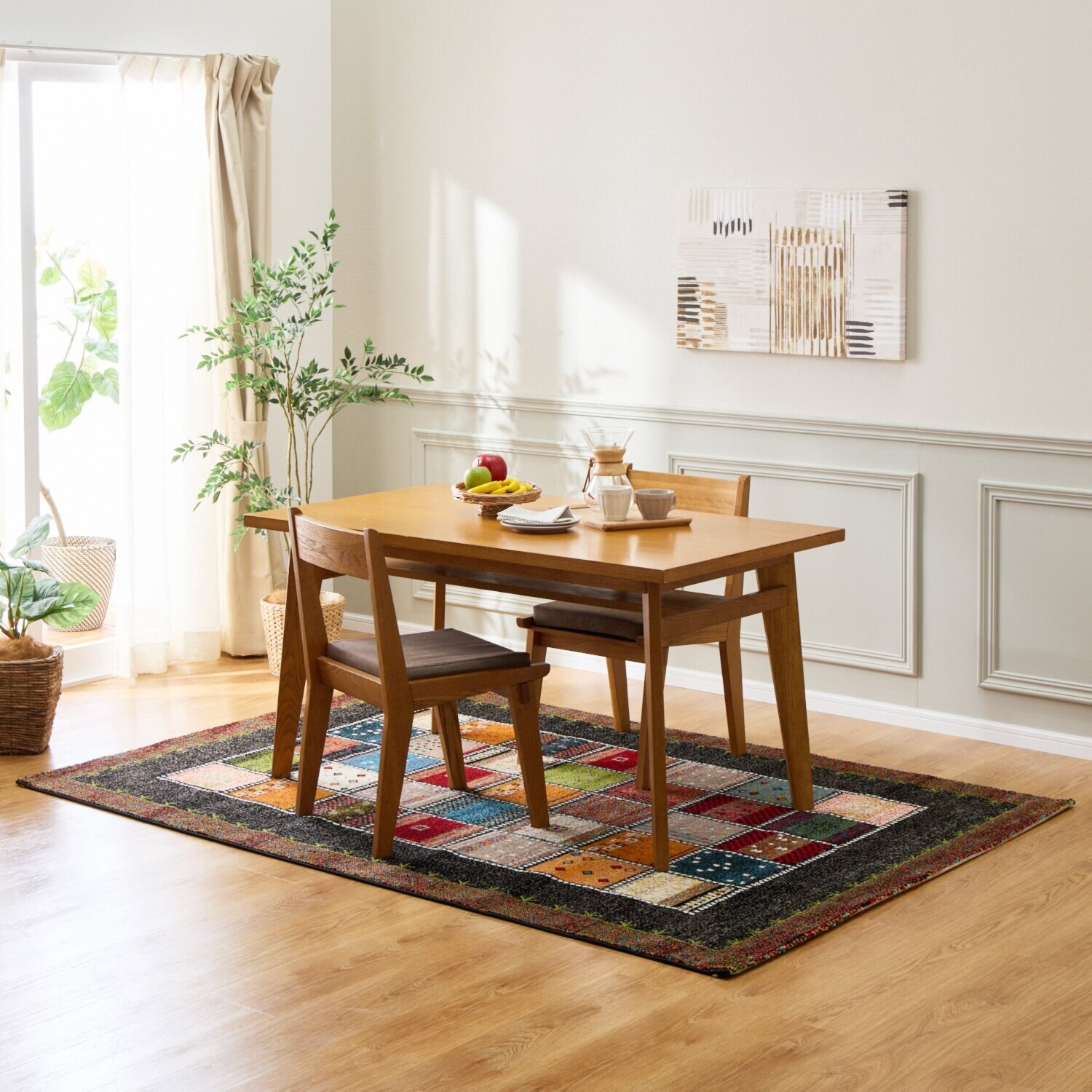 トルコ製 ウィルトン織 ヘシティデザイン カーペット ＜１６０×２３０ｃｍ＞