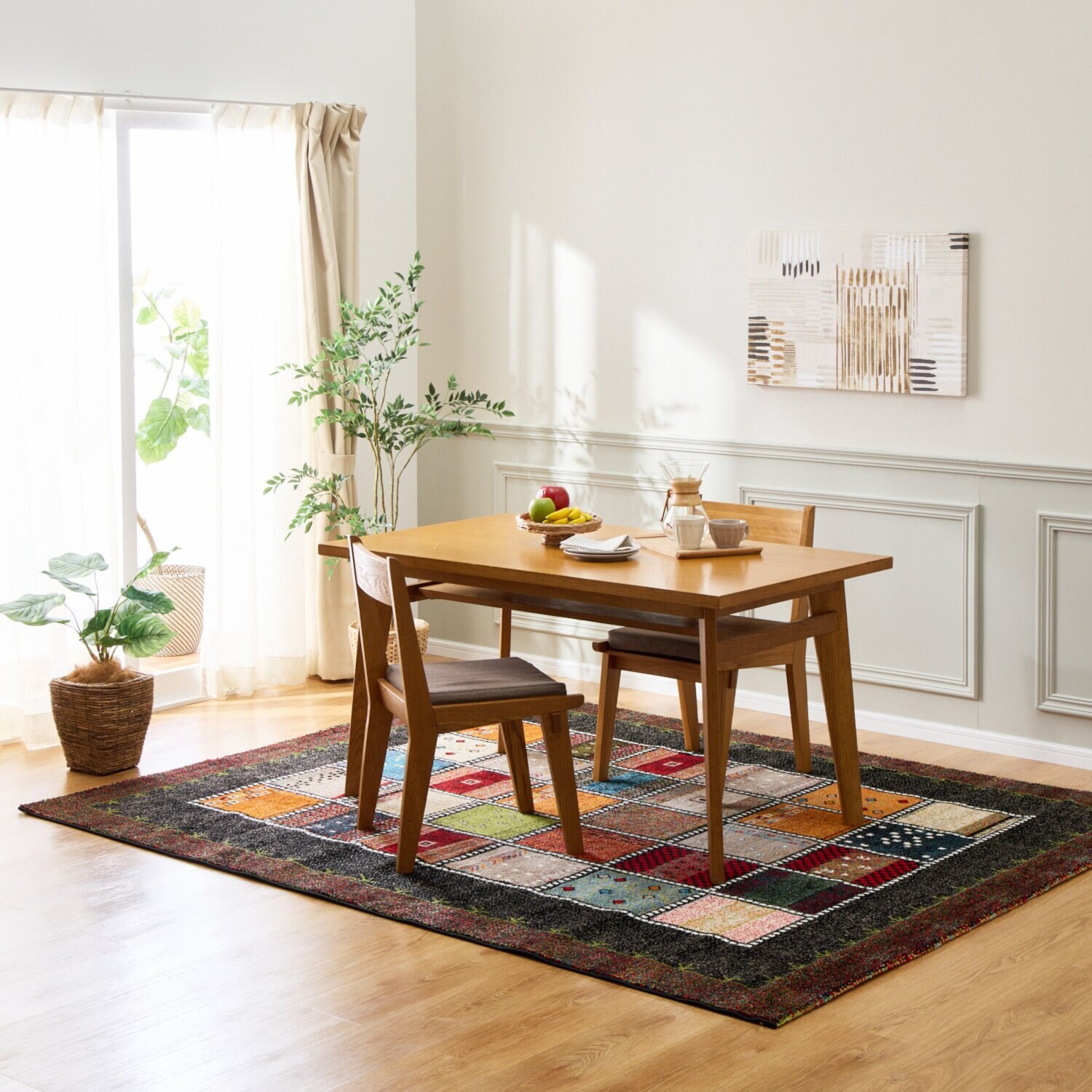 トルコ製 ウィルトン織 ヘシティデザイン カーペット ＜２００×２５０ｃｍ＞