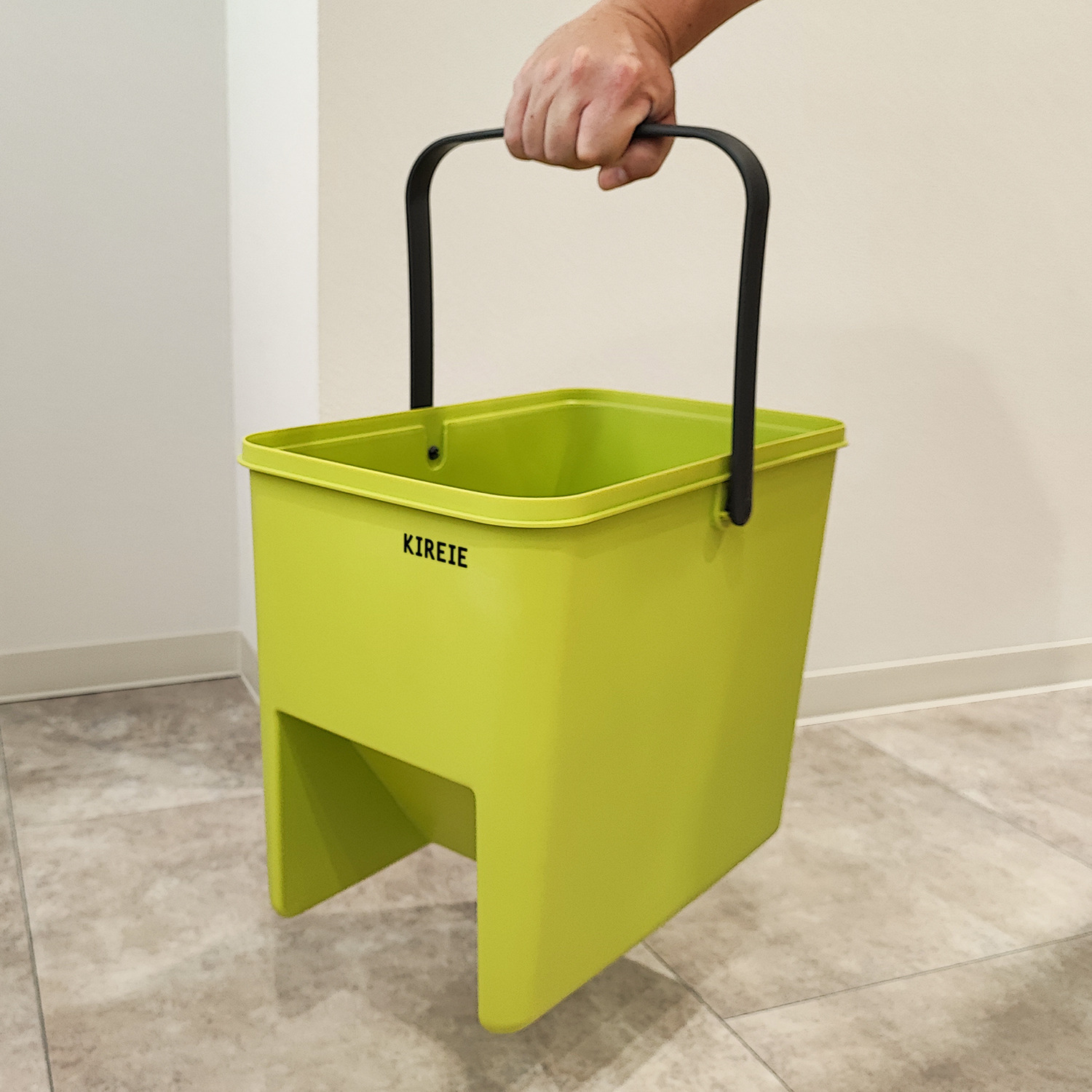 持ち手付きで移動も楽々 スタッキングできる キレイエボックス ハルシックイシールセット