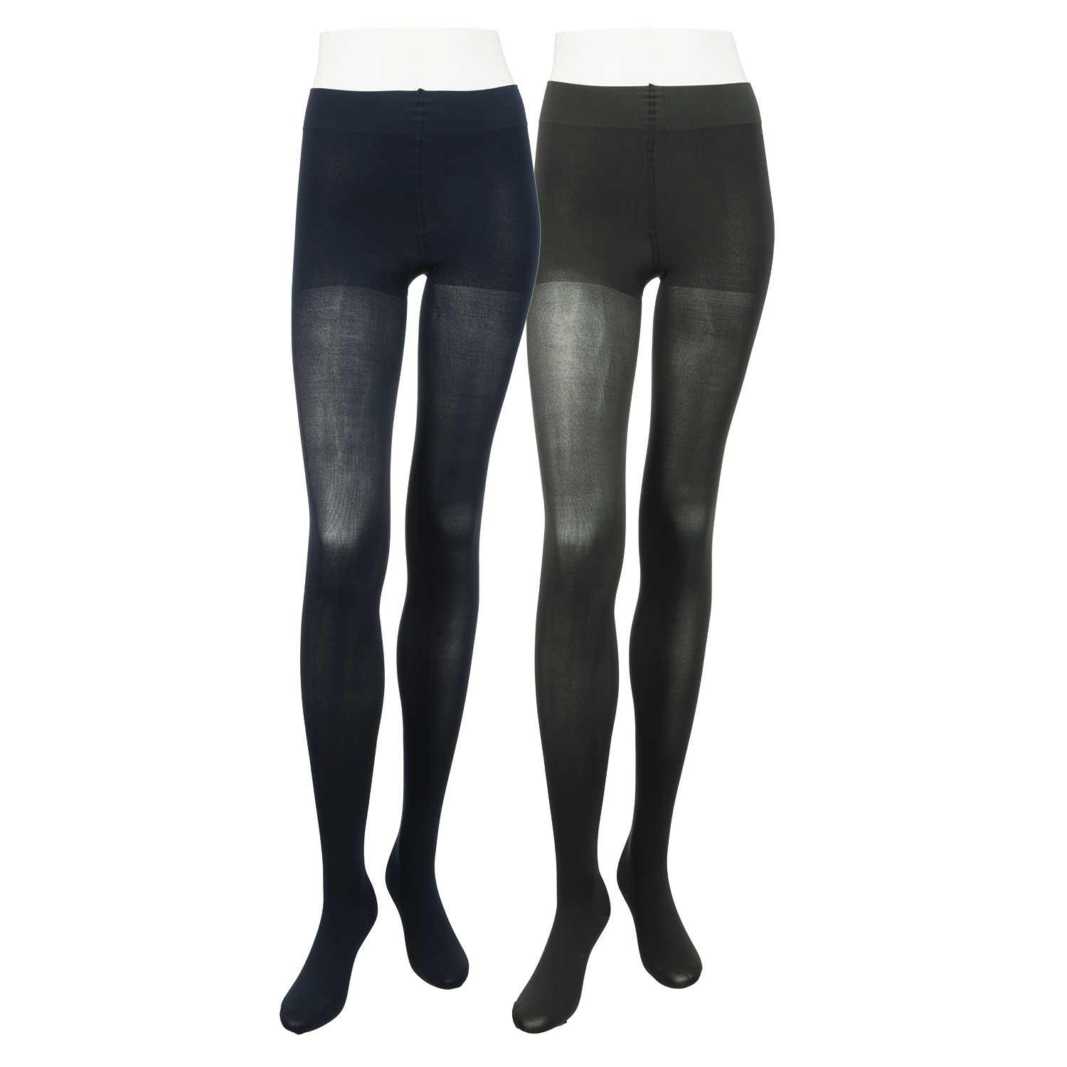 メディカルステイフィット イタリア製 段階式着圧３Ｄフィット ８０デニール タイツ２足セット 