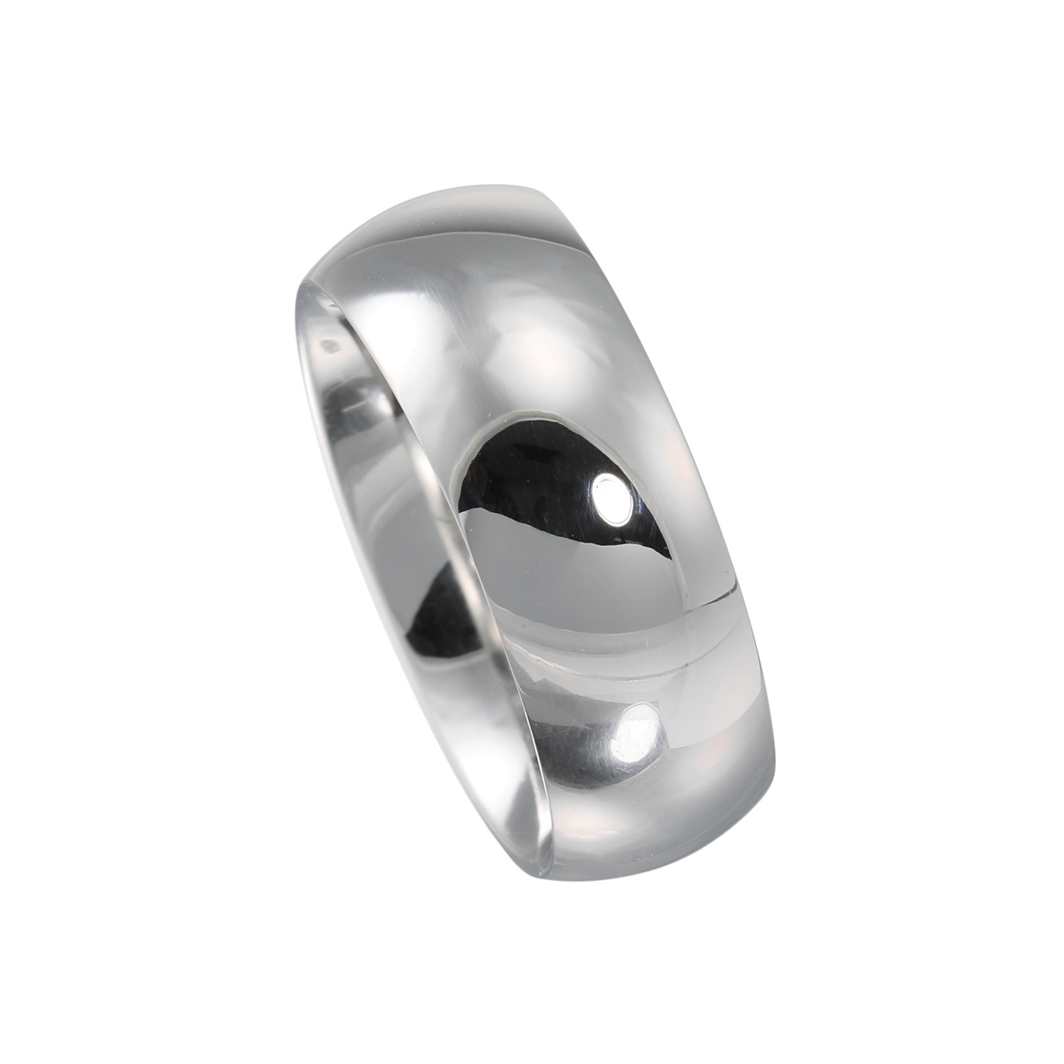 エクセラ イタリアン・シルバー ２層コーティング ワイドバンドリング