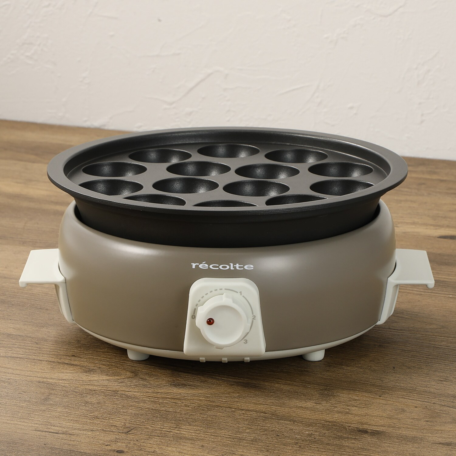 プレートを取り替えて さまざまな料理を楽しめる 卓上電気小鍋 レコルト ポットデュオ　タント グリルプレート付セット