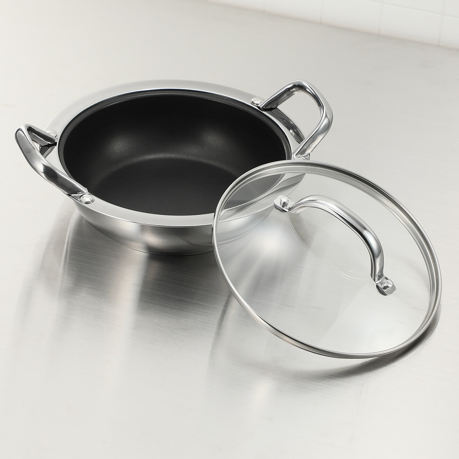 マイヤー 見た目スマート、 中身はマルチ。 ホットポットプロ ＜２０ｃｍ＞ 笠原将弘氏監修 特別レシピ付きセット