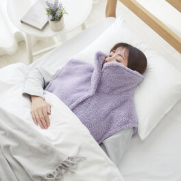 耳まであったか首元ベスト