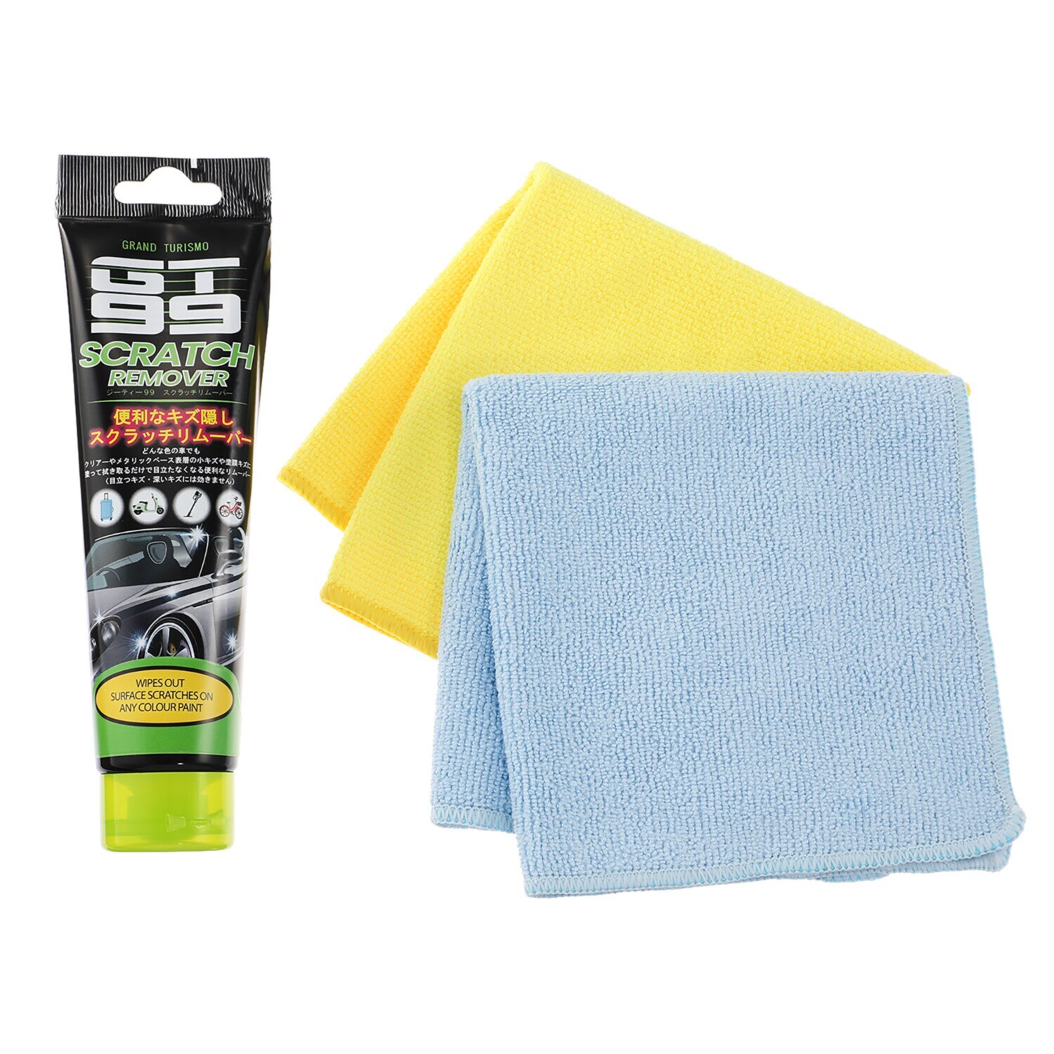 フランス発！！ こだわりの ノウハウが詰まった １本で簡単・手軽に 車のキズ隠し スクラッチリムーバー ＧＴ９９特別セット