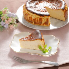 やさしいフレンチ ビストロあおい 濃厚バスクチーズケーキ