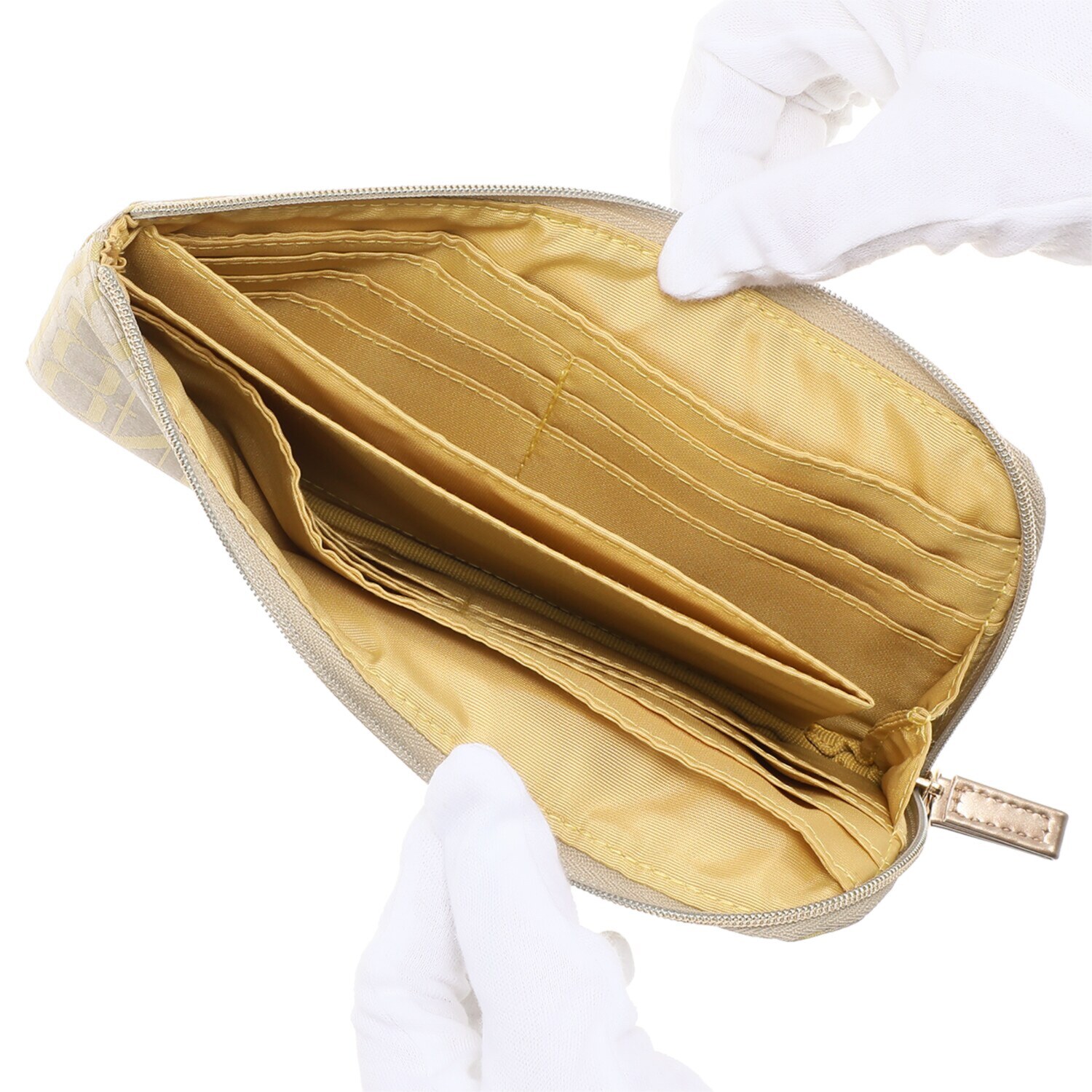 フォション ジャガード織 軽量マルチウォレット