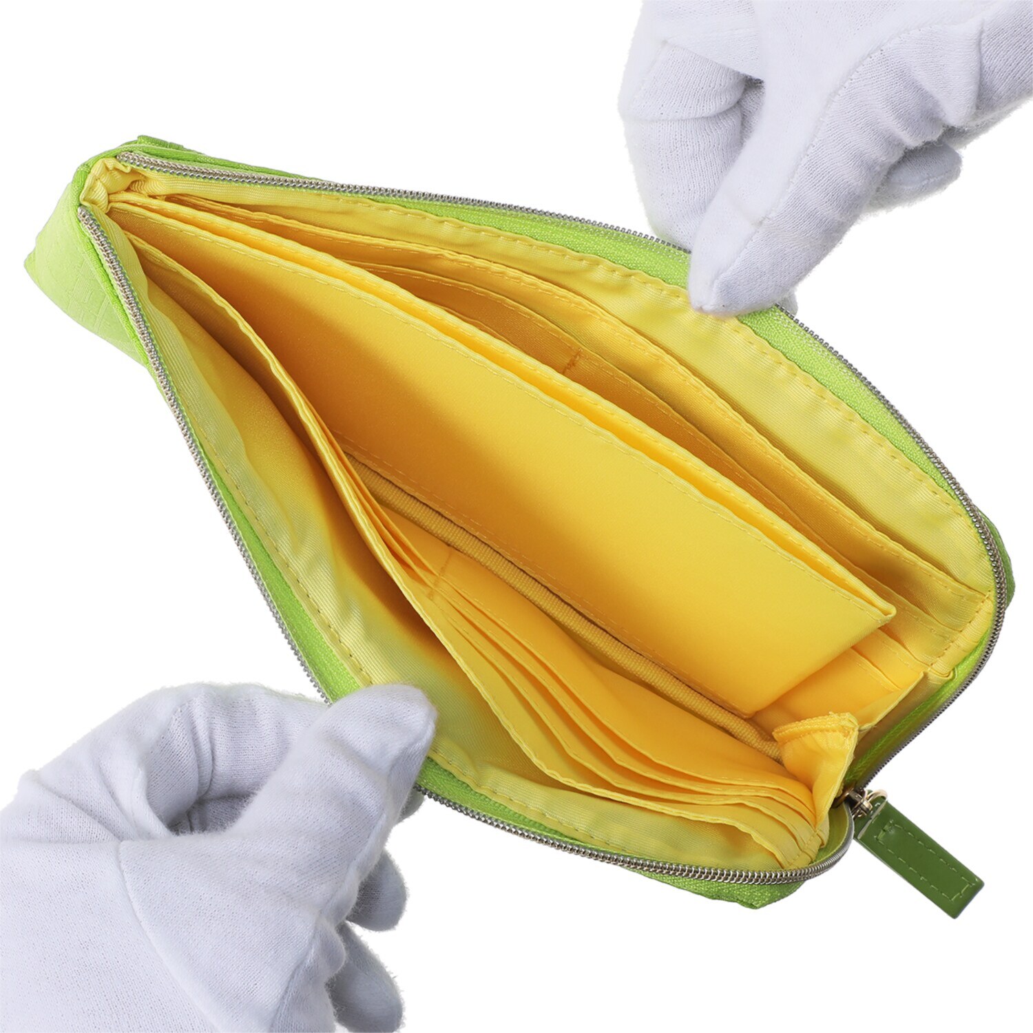 フォション ジャガード織 軽量マルチウォレット