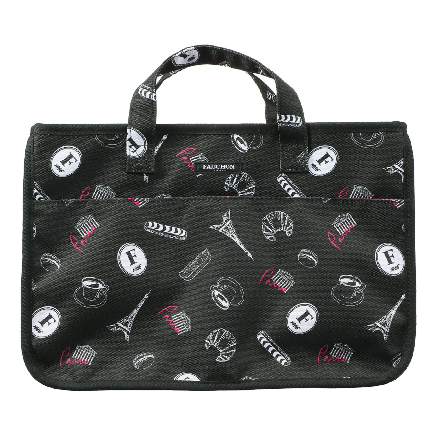 フォション プリント柄 ルームトートバッグ ビッグ