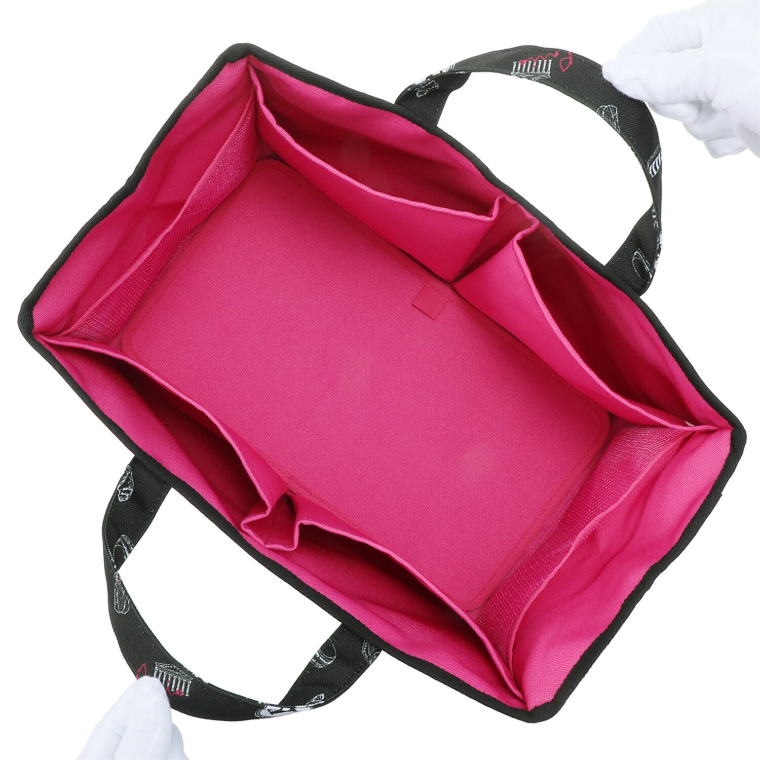 フォション プリント柄 ルームトートバッグ ビッグ