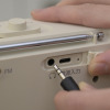 キュリオム ＴＶも音楽も楽しめる 生活防水仕様 マルチお手元スピーカー ＹＴＲ−Ｄ７００