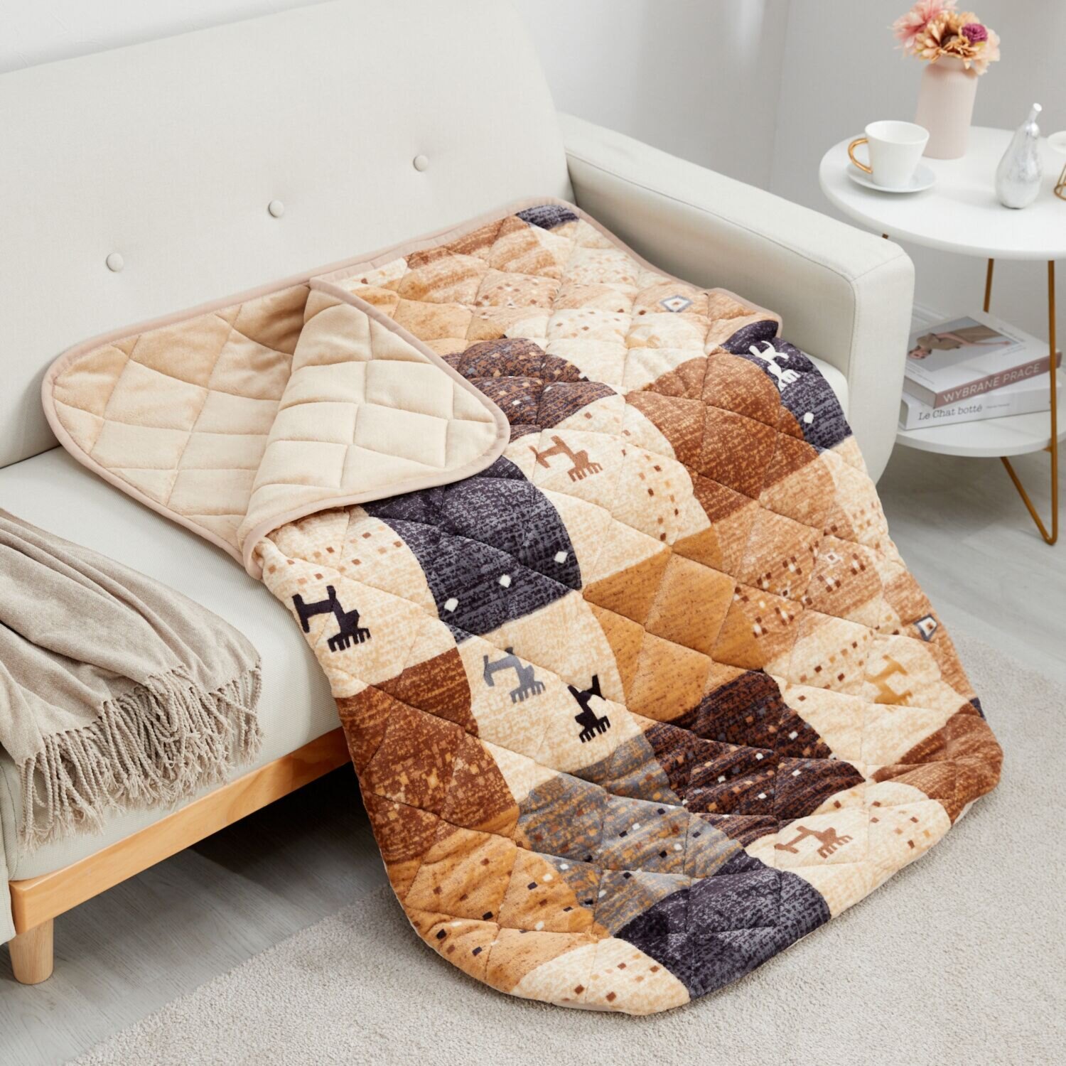 イケヒコ 足腰をすっぽり入れて ぬくぬくあったか♪ ポケットこたつ 