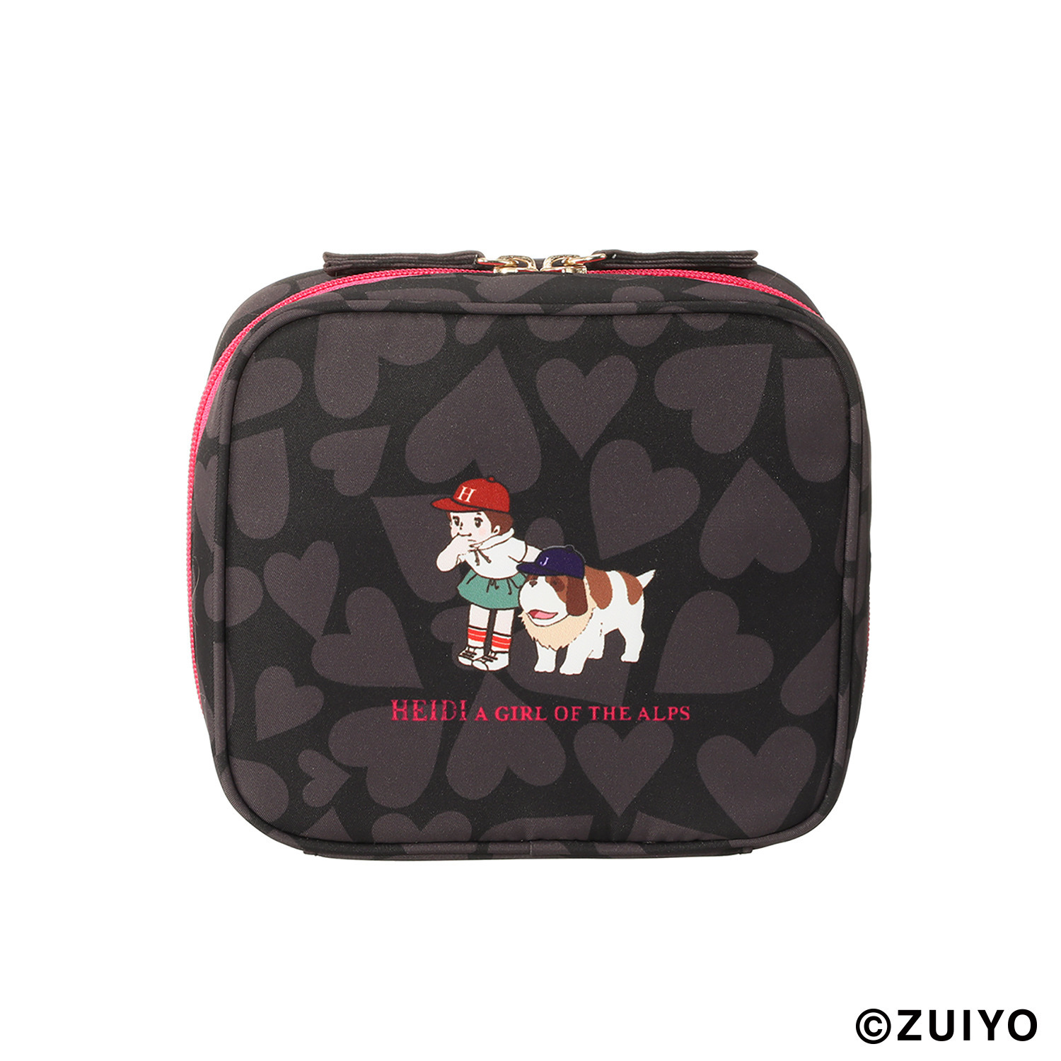 アルプスの少女ハイジ スクエアメイクポーチ＆ チャームミラー