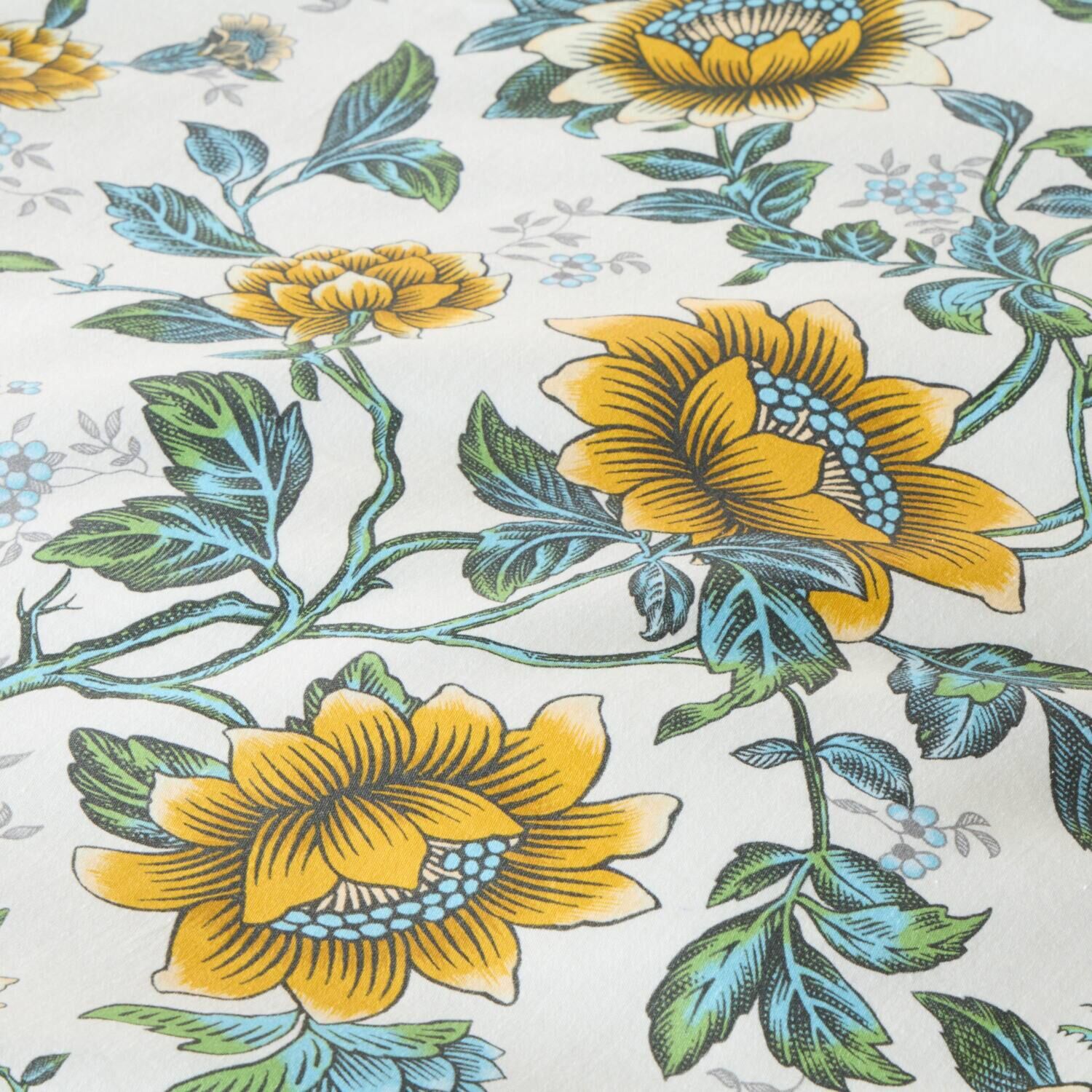 ウェッジウッド ワンダーラスト　トンキン 両サイドファスナー コットン１００％サテン 掛けふとんカバー ＜シングル＞