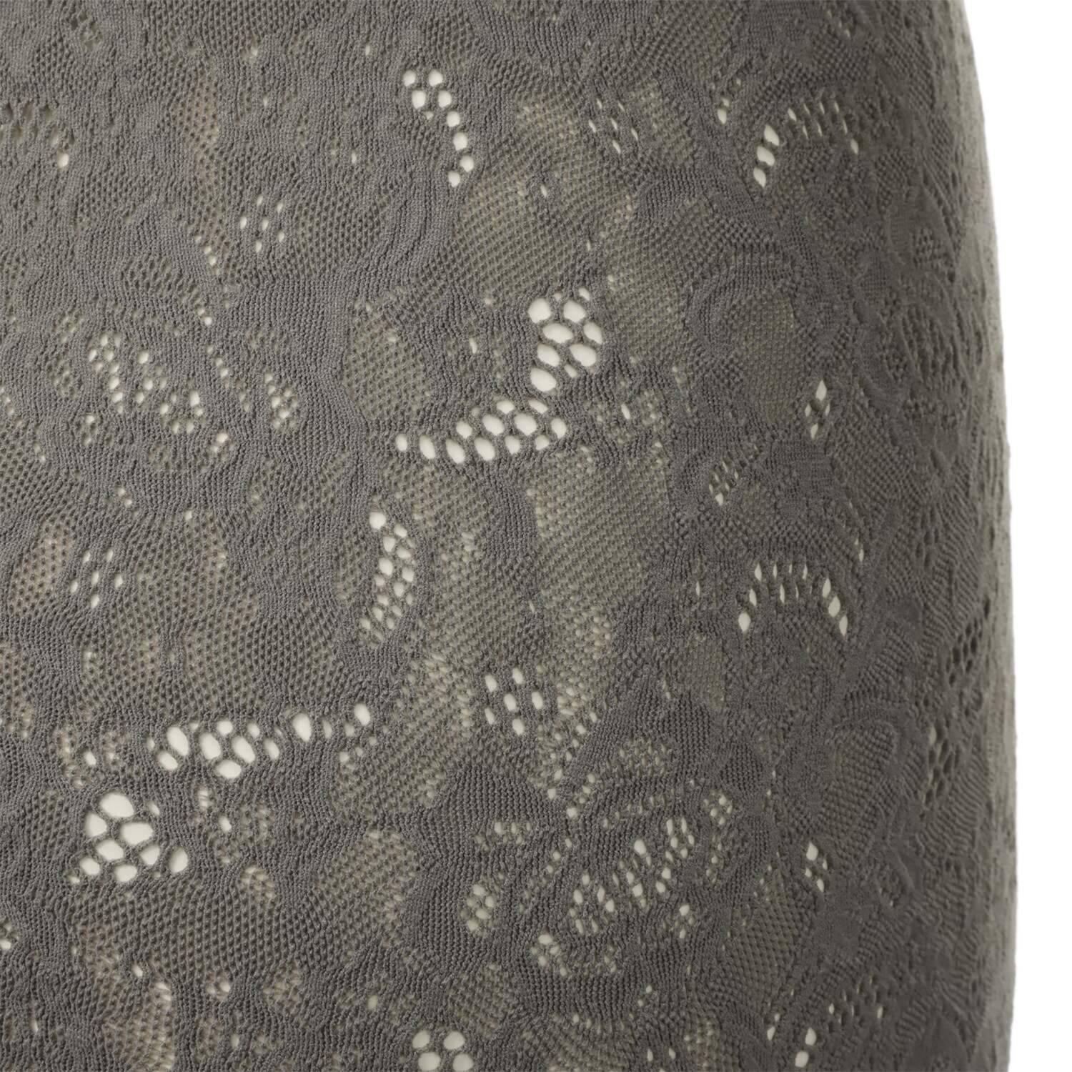 ダンスウィズビジュー スーパーストレッチ エレガントレース編み モイストインナーニット