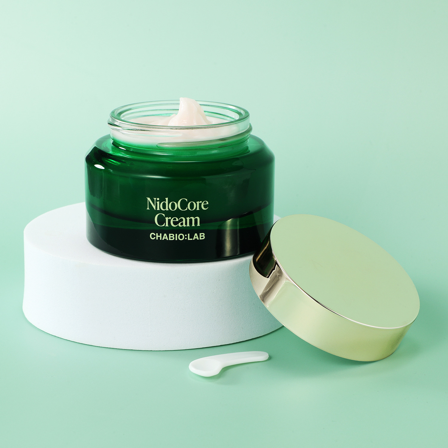 チャバイオラボ 先端バイオ技術により開発 独自ハリ成分配合 ハリ・ツヤ・キメ美肌へ ニドコアクリーム