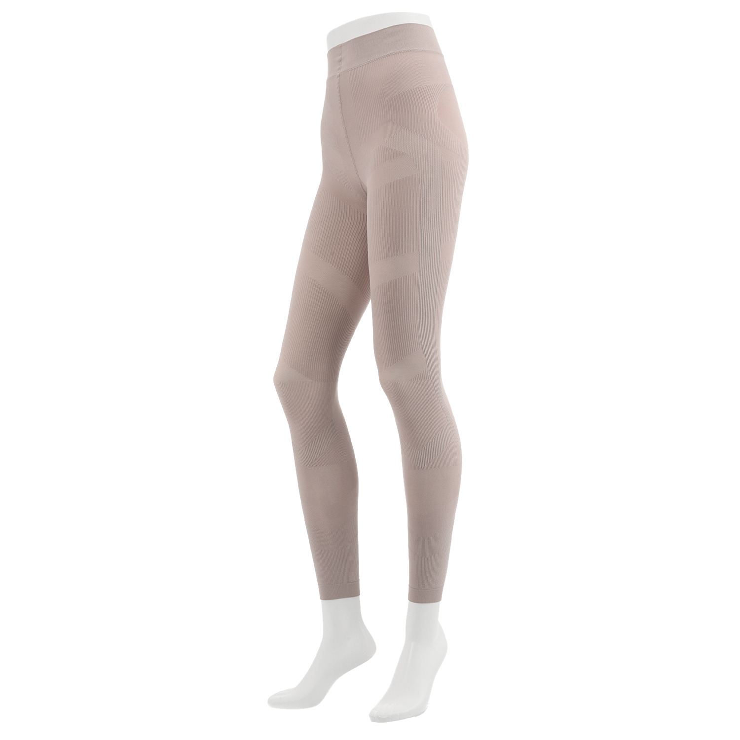 樫木裕実がたどり着いた カーヴィーメソッド ２４Ｈ健康くびれ筋 どんどん動けるスパッツ 同色同サイズ２枚組