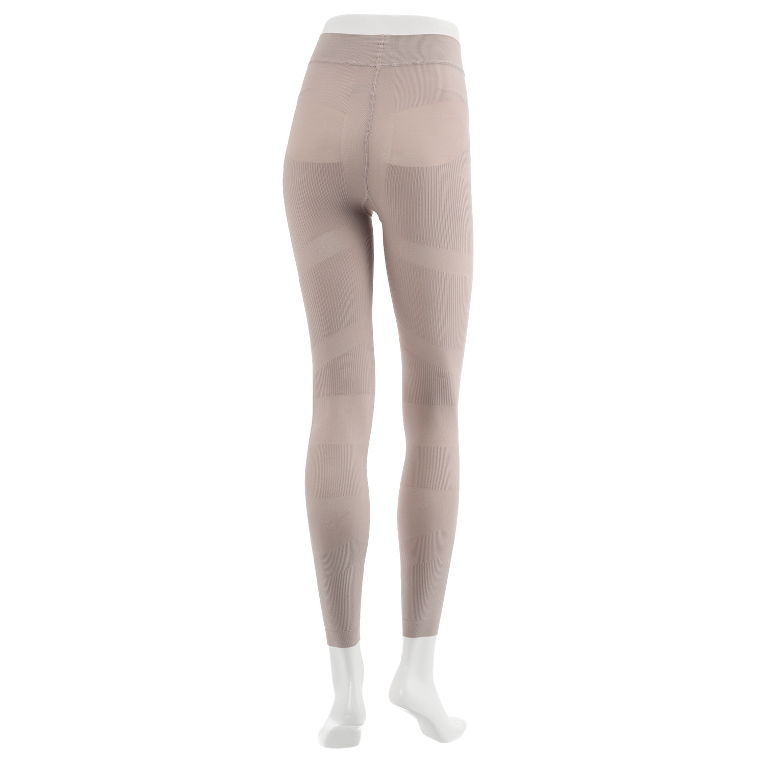 樫木裕実がたどり着いた カーヴィーメソッド ２４Ｈ健康くびれ筋 どんどん動けるスパッツ 同色同サイズ２枚組