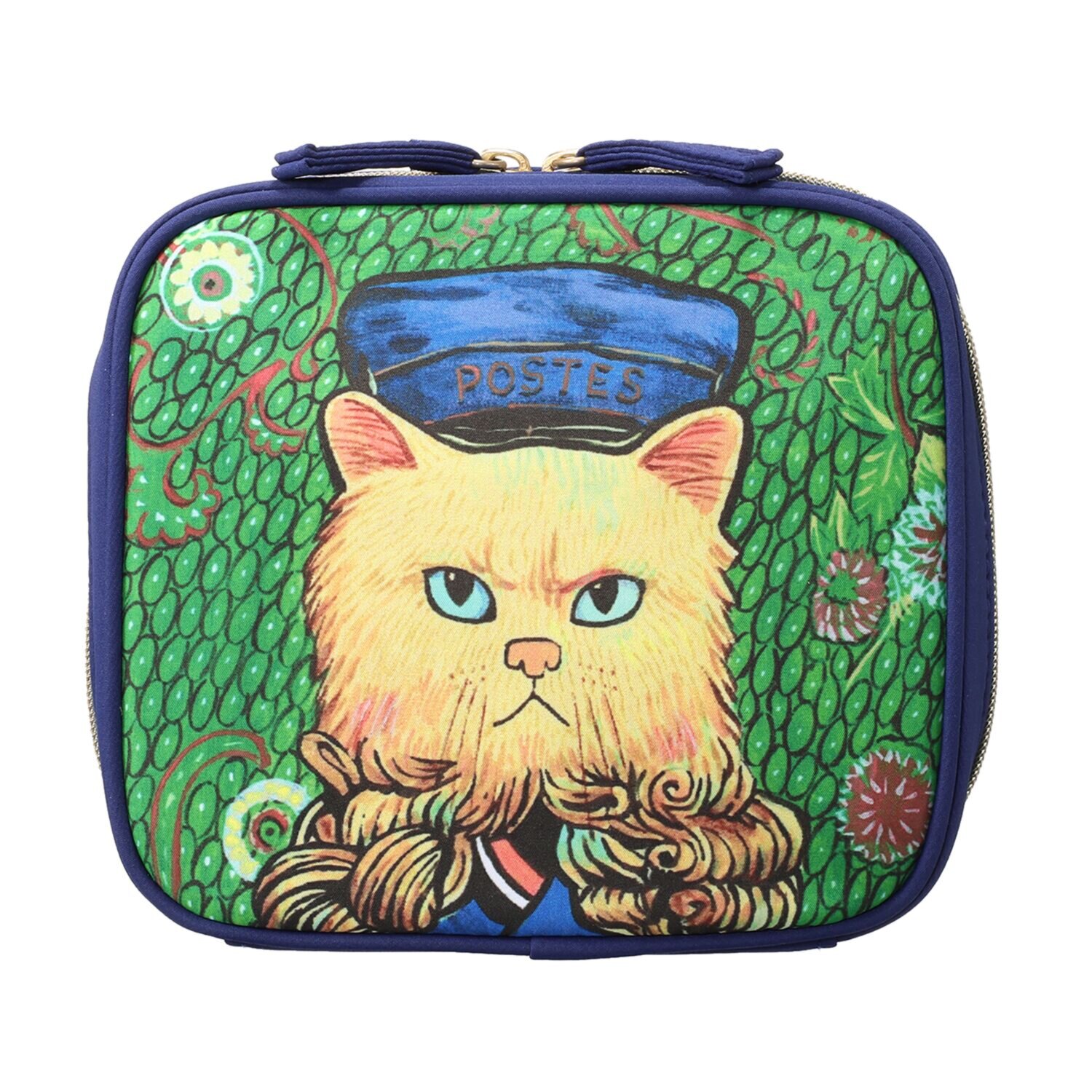キャットアート コスメポーチ＆ コインパスケース