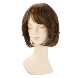 マダムヒロコ フルハンドメイド 高品質フルウィッグ！ フロシュボブ プレミアム ＜ライトブラウン＞