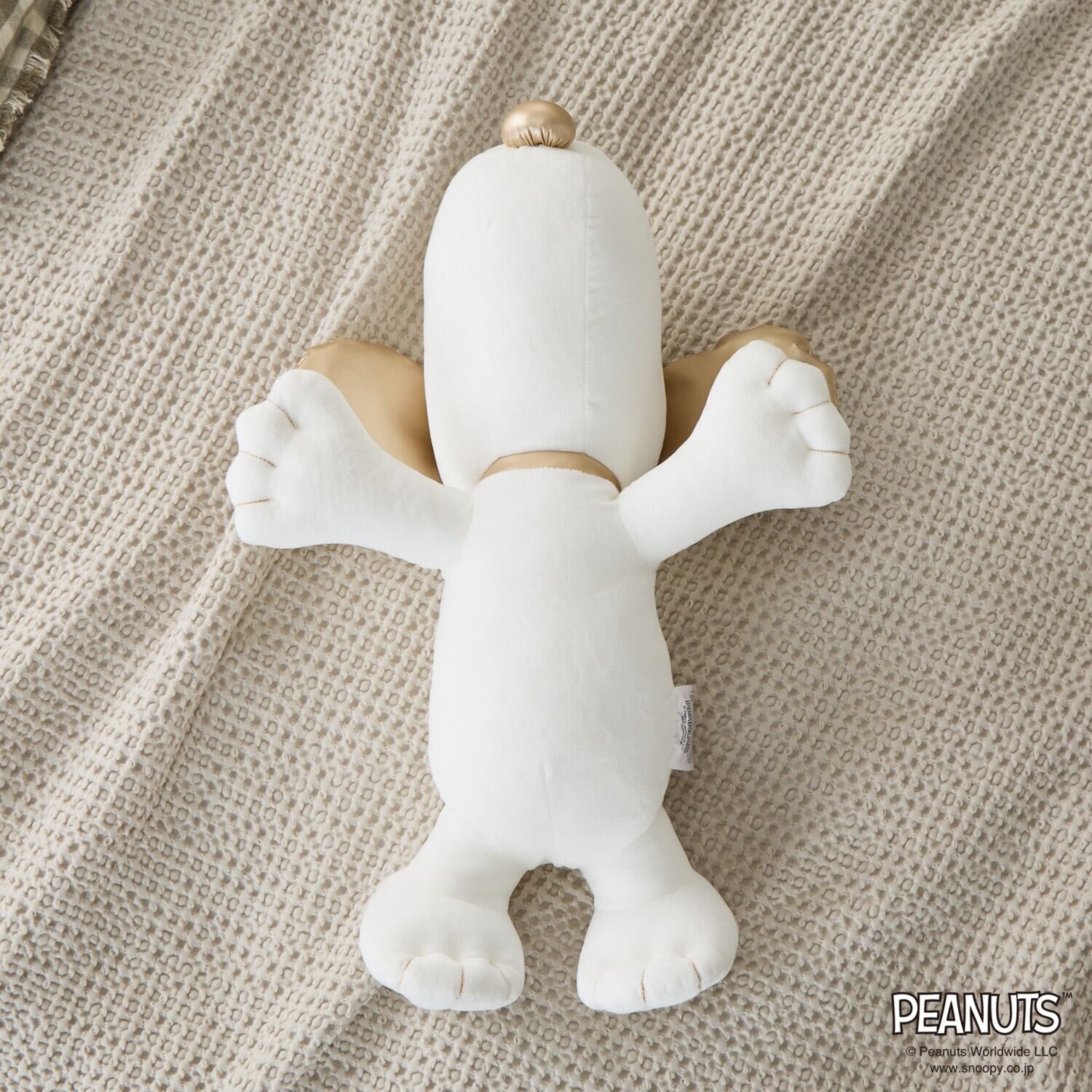 スヌーピー ゴールドカラー 抱きまくら ＜小＞