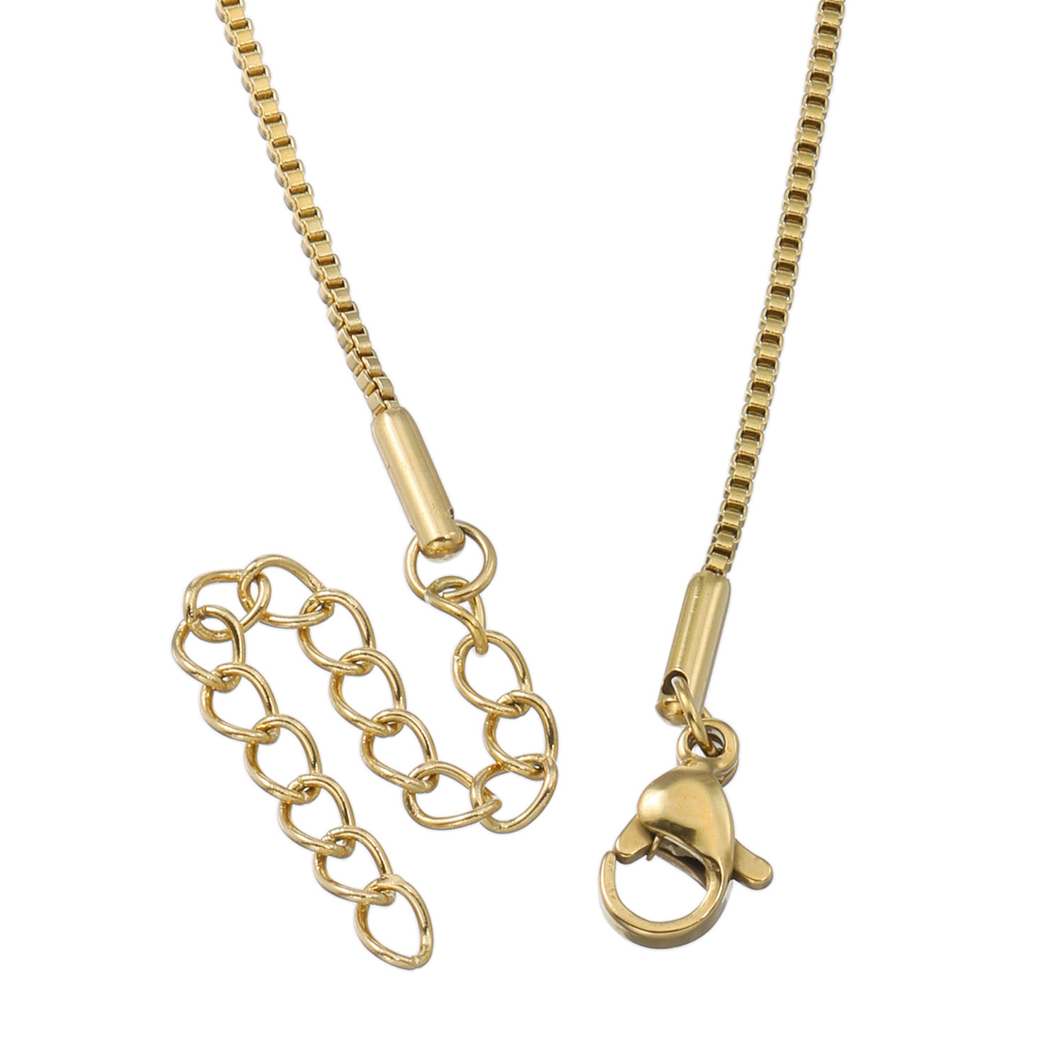 キラキラギフト バイ　アビステ クリスタルガラス キーモティーフ ロングペンダント