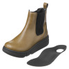 リゲッタ 軽量・晴雨兼用 厚底サイドゴアブーツ