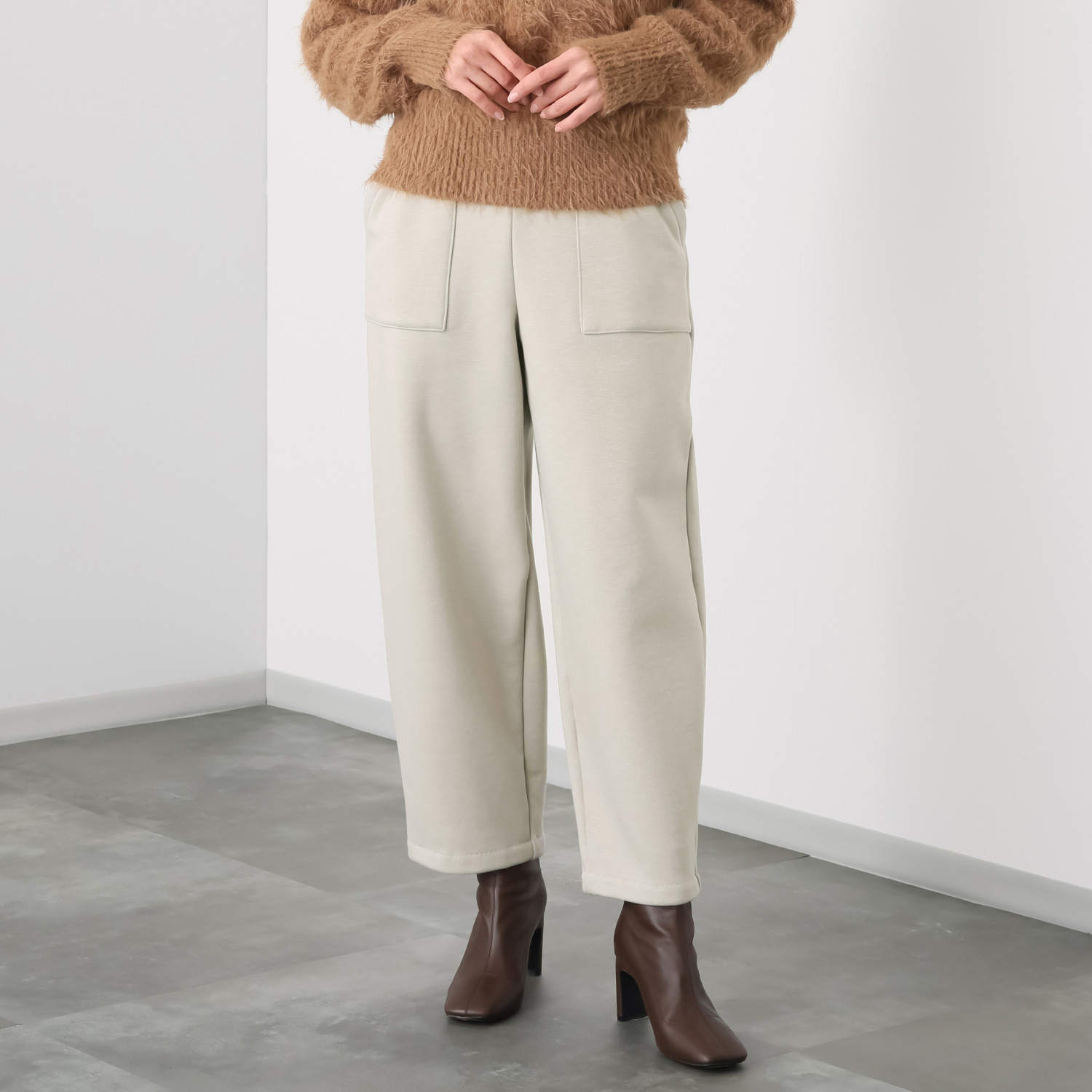 アンダモン 吸湿発熱・吸放湿 裏起毛 ベイカーバレルパンツ ＜ユニセックス＞