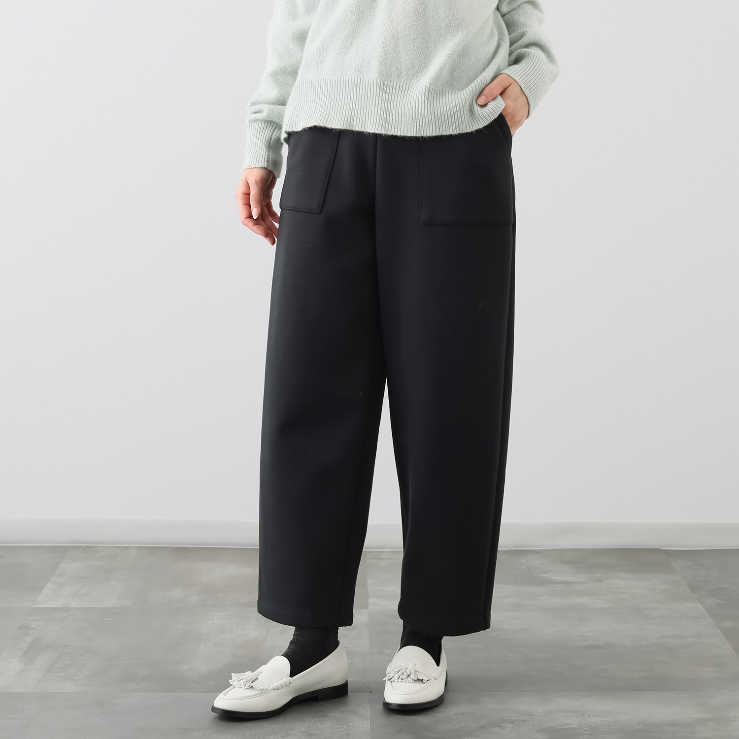 アンダモン 吸湿発熱・吸放湿 裏起毛 ベイカーバレルパンツ ＜ユニセックス＞