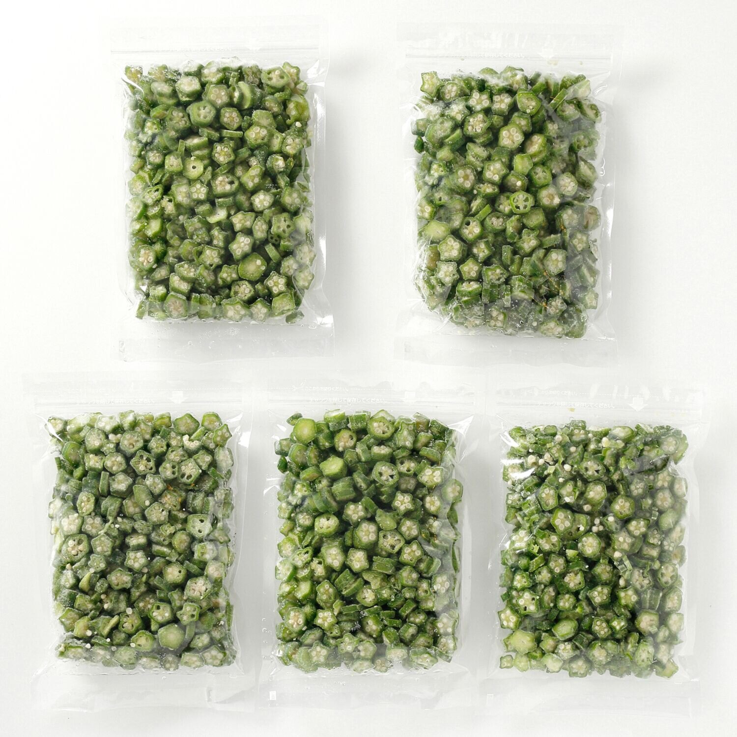 簡単便利！鹿児島県産の 冷凍オクラのスライス