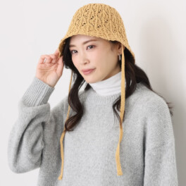 ドンナルマ リボンバケットハット